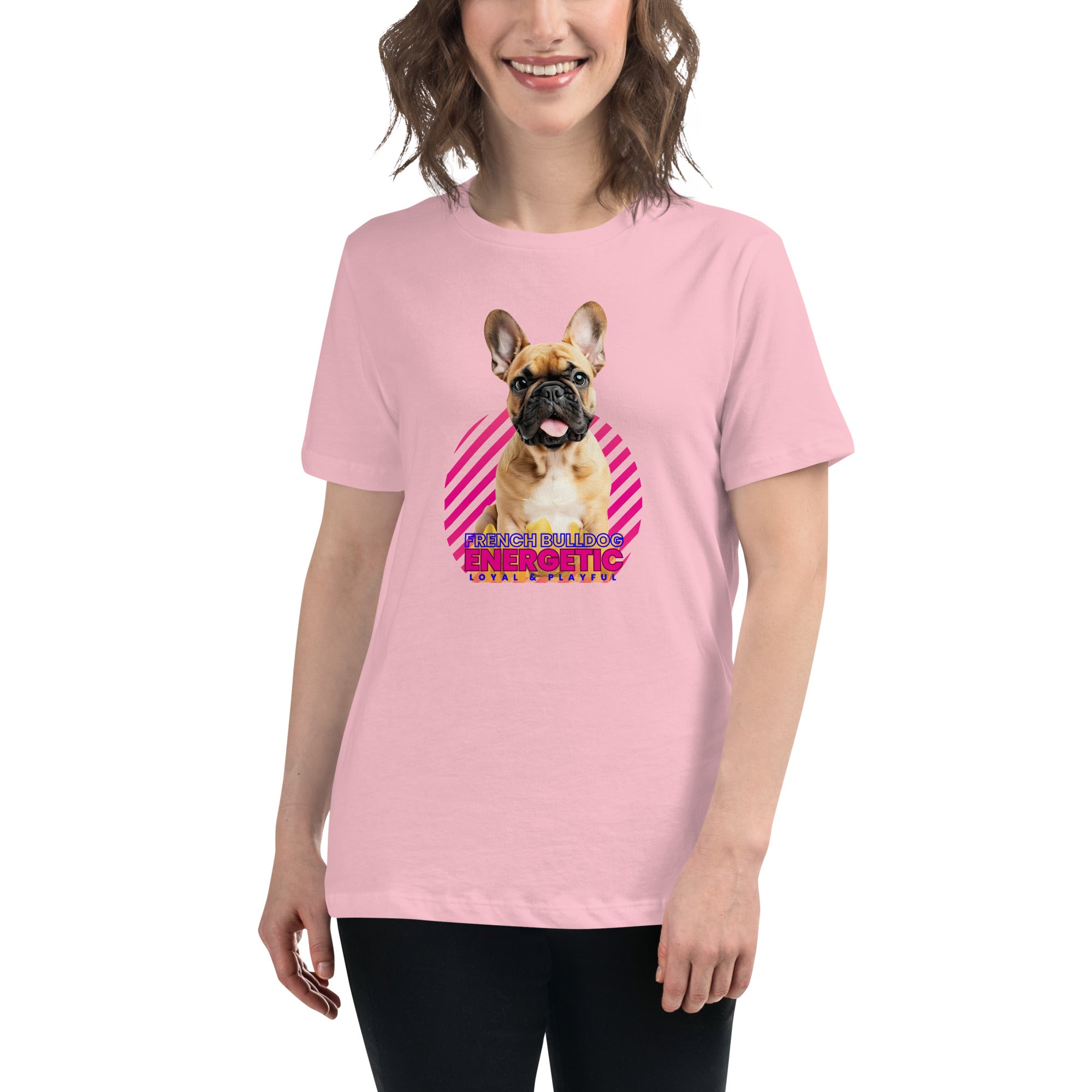 French Bull Dog Women's Relaxed T-Shirt