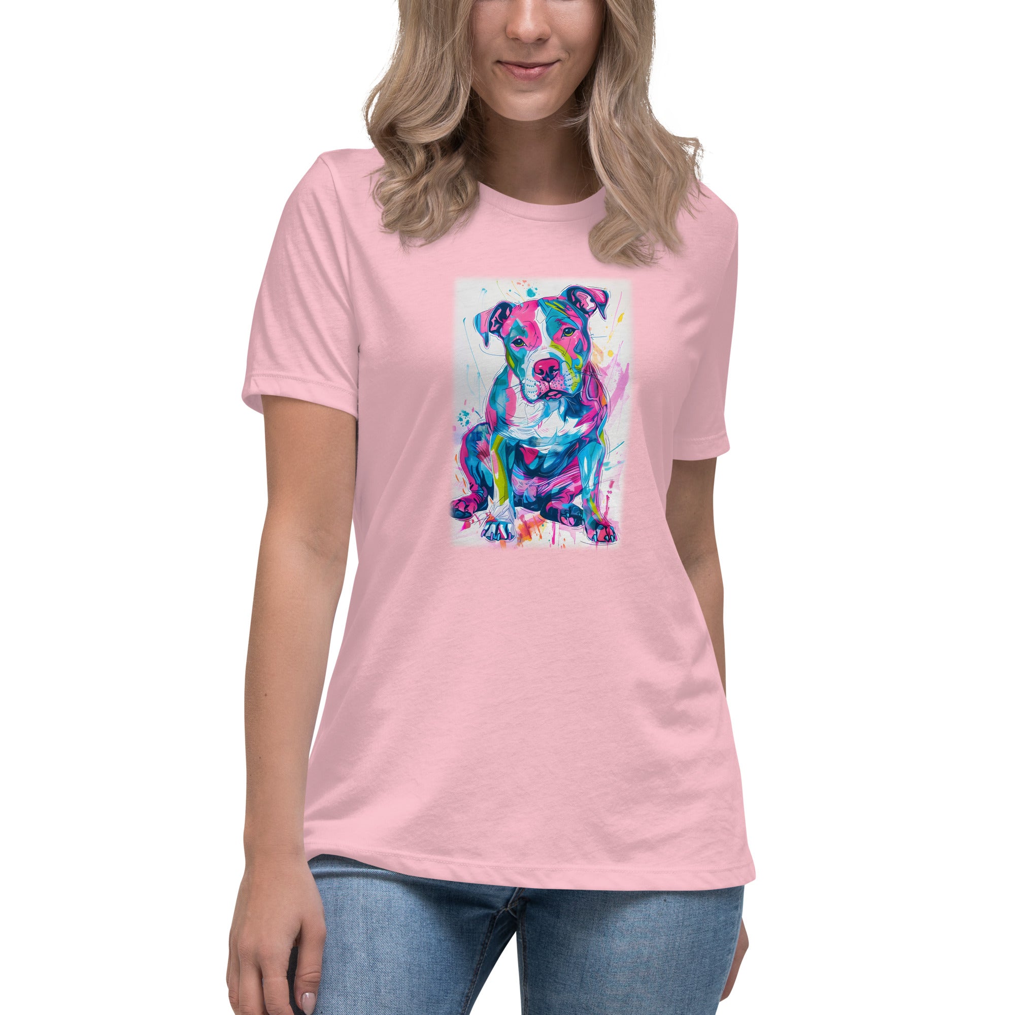 American Bulldog Women's Relaxed T-Shirt