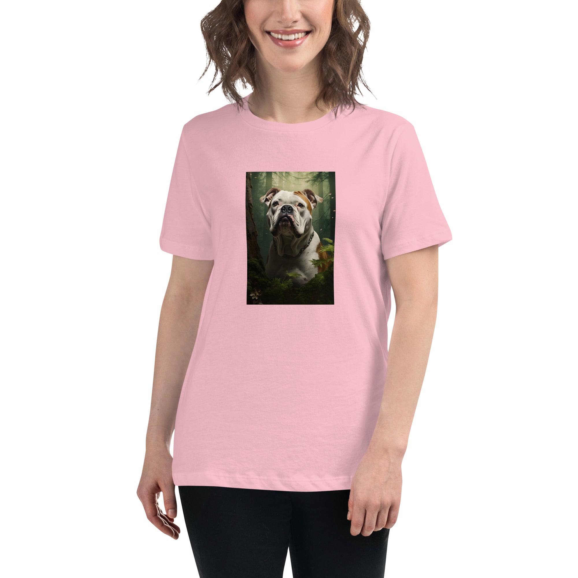 American Bulldog Women's Relaxed T-Shirt