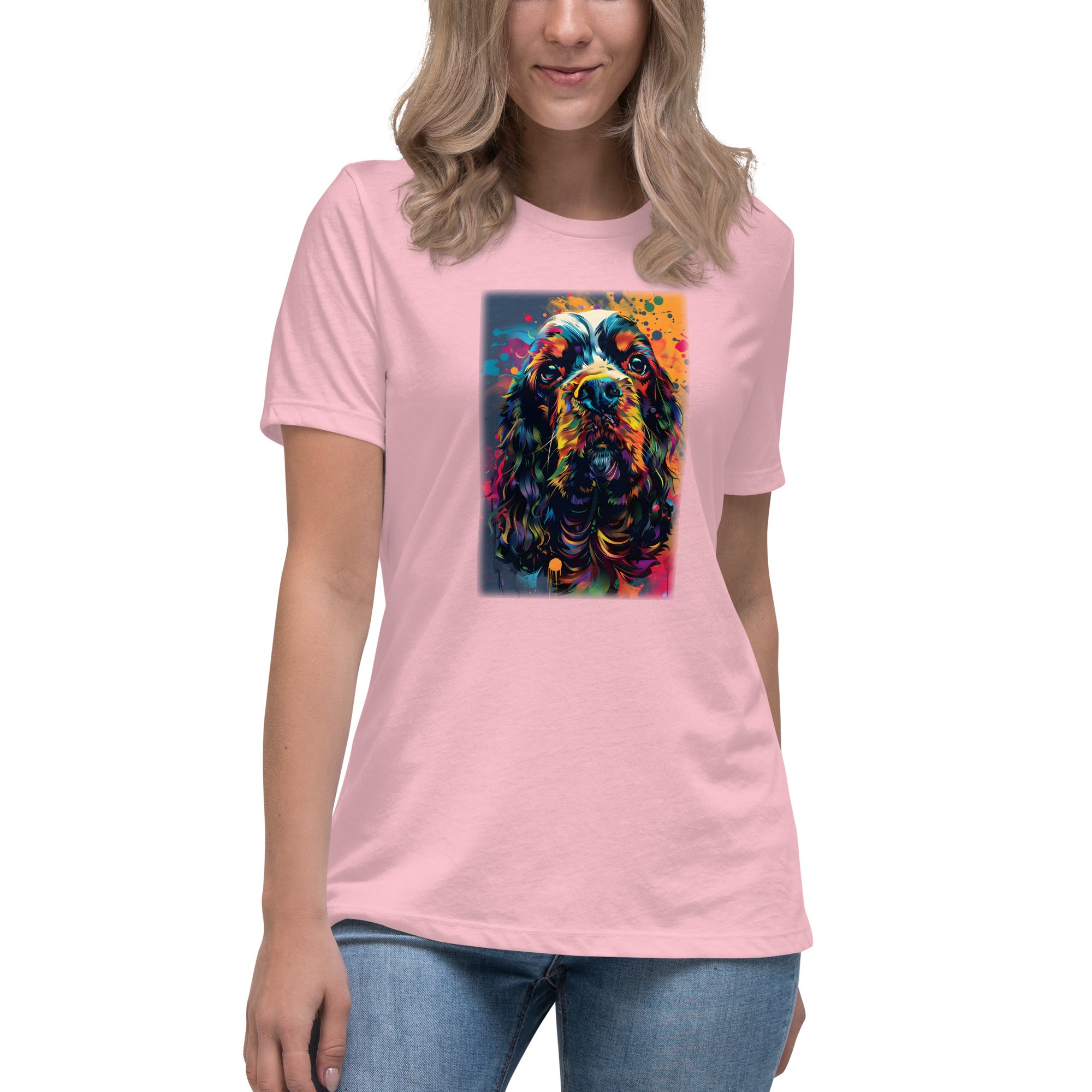 American Cocker Spaniel Women's Relaxed T-Shirt