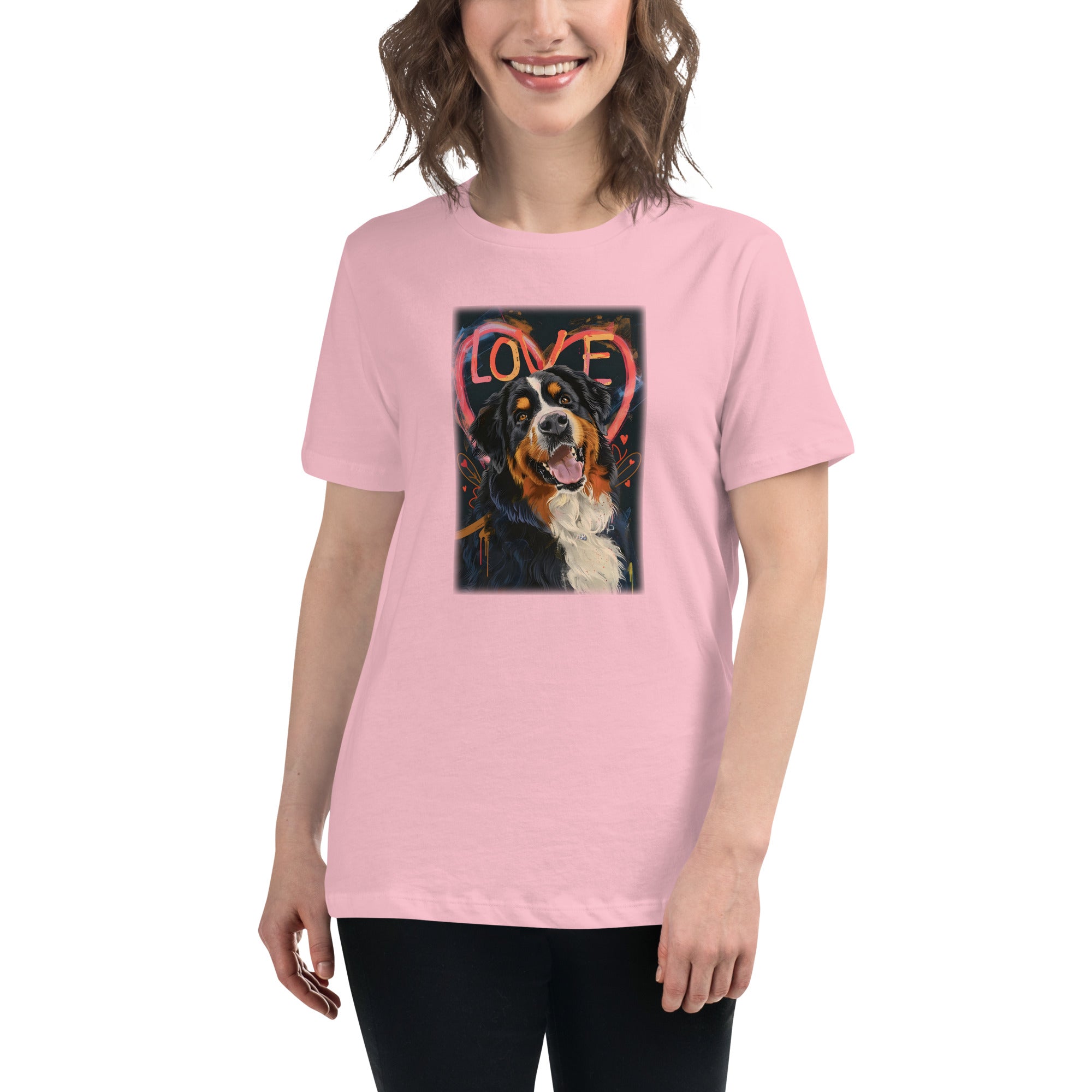 Bernese Mountain Dog Women's Relaxed T-Shirt