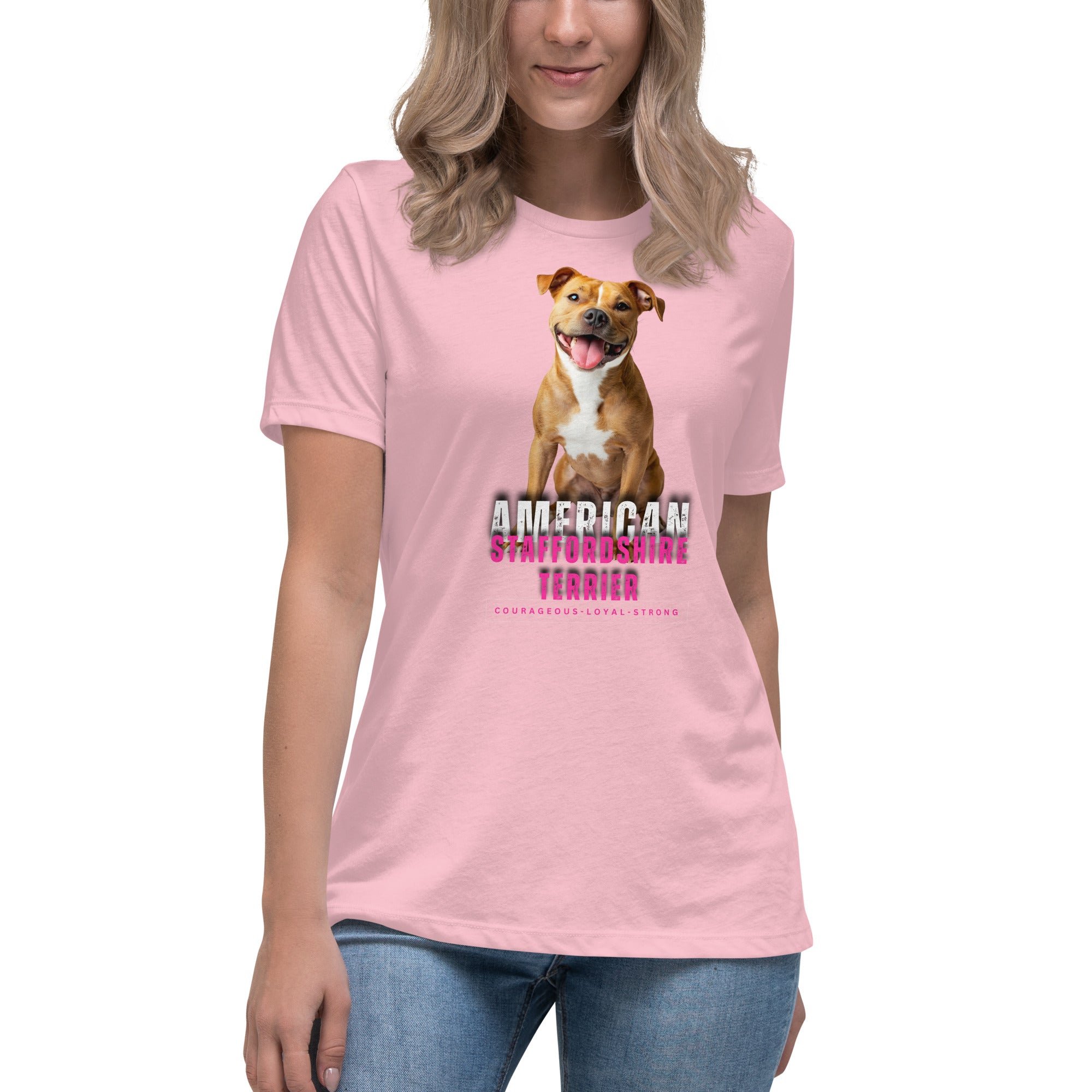 American Staffordshire Bull Women's Relaxed T-Shirt