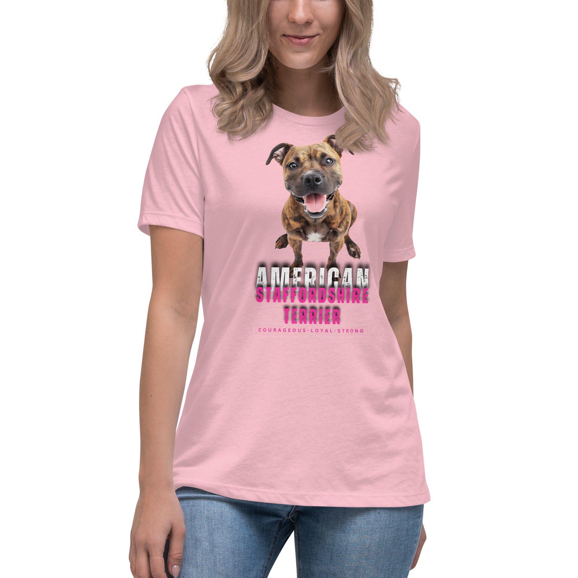 American Staffordshire Bull Women's Relaxed T-Shirt