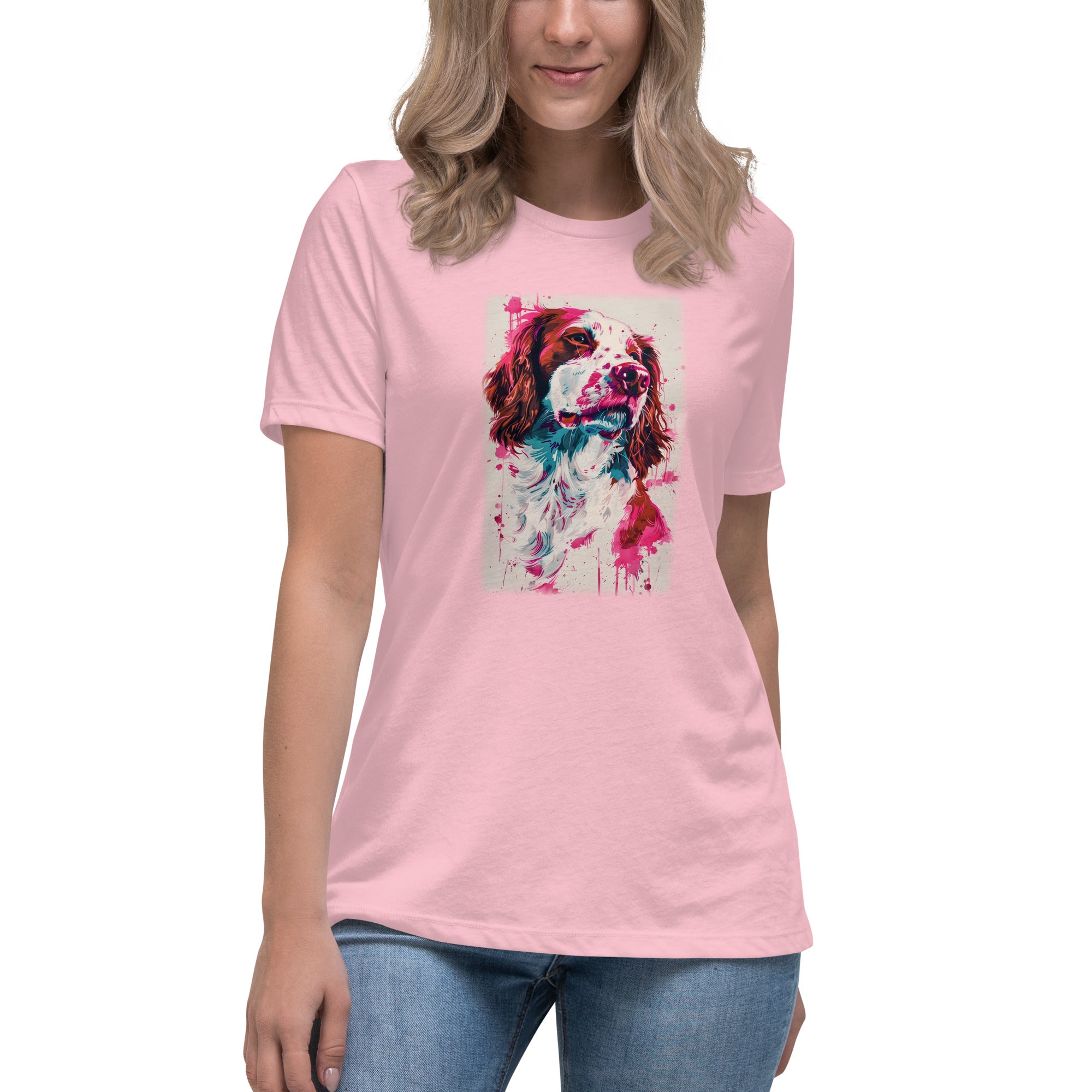 Brittany Spaniel Women's Relaxed T-Shirt