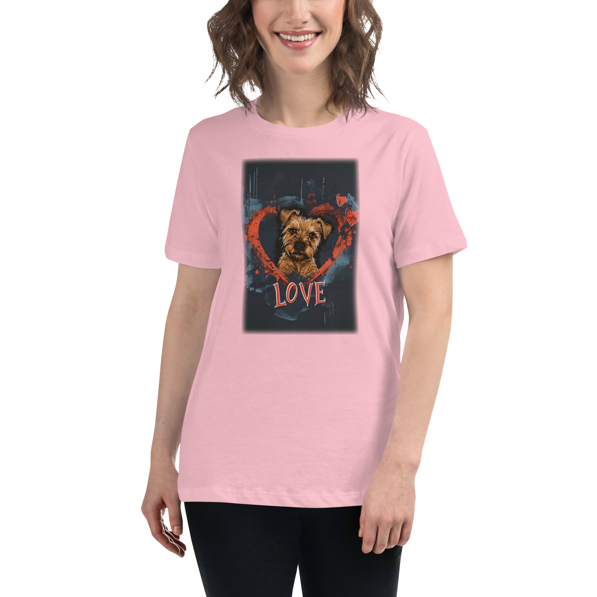 Border Terrier Women's Relaxed T-Shirt