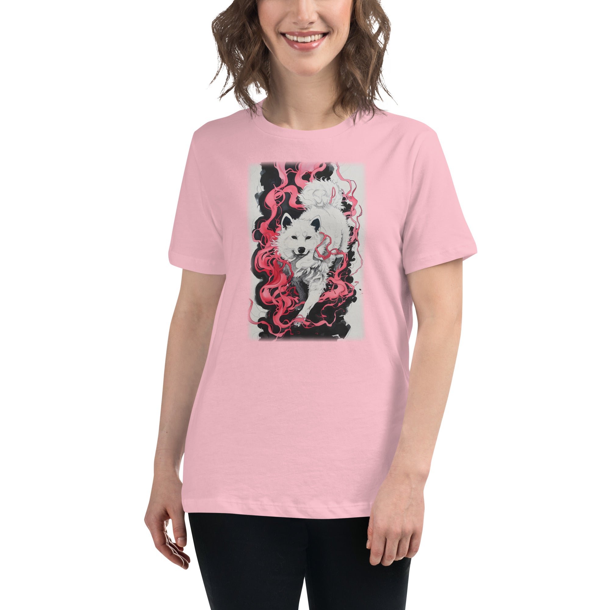 Japanese Spitz Women's Relaxed T-Shirt