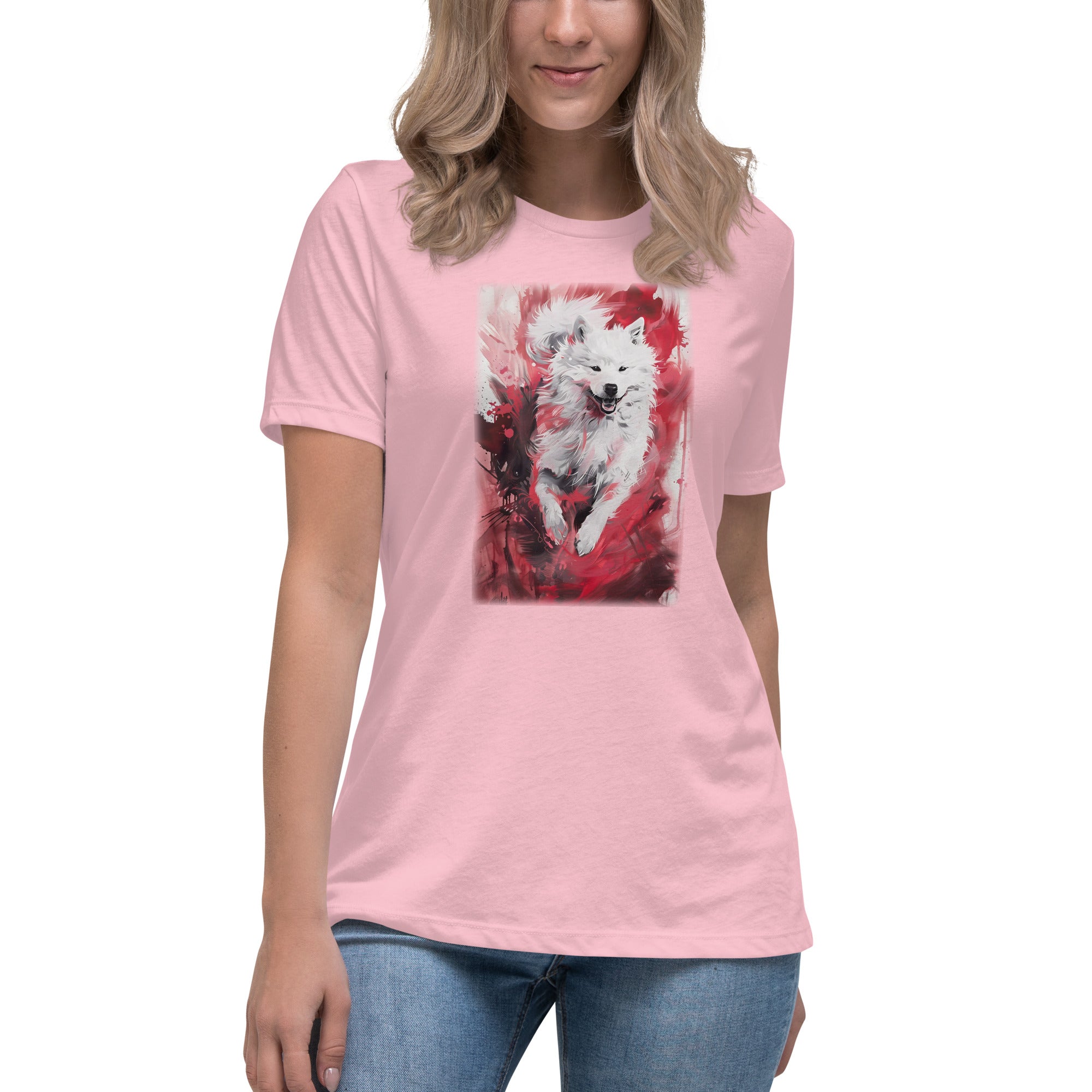 Japanese Spitz Women's Relaxed T-Shirt