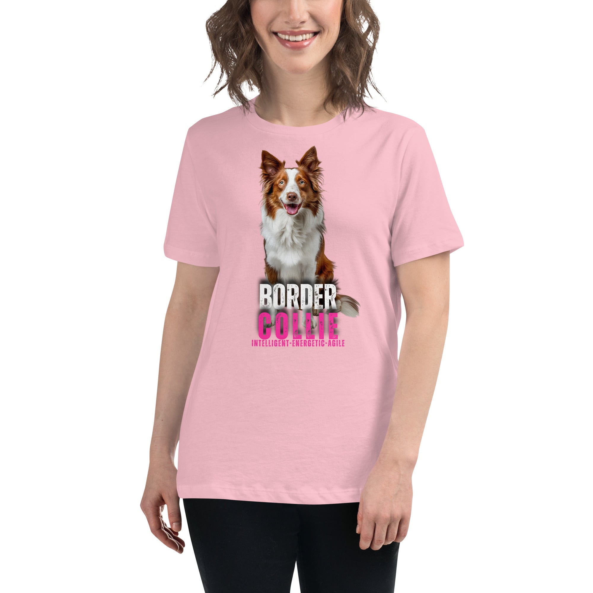 Border Collie Women's Relaxed T-Shirt