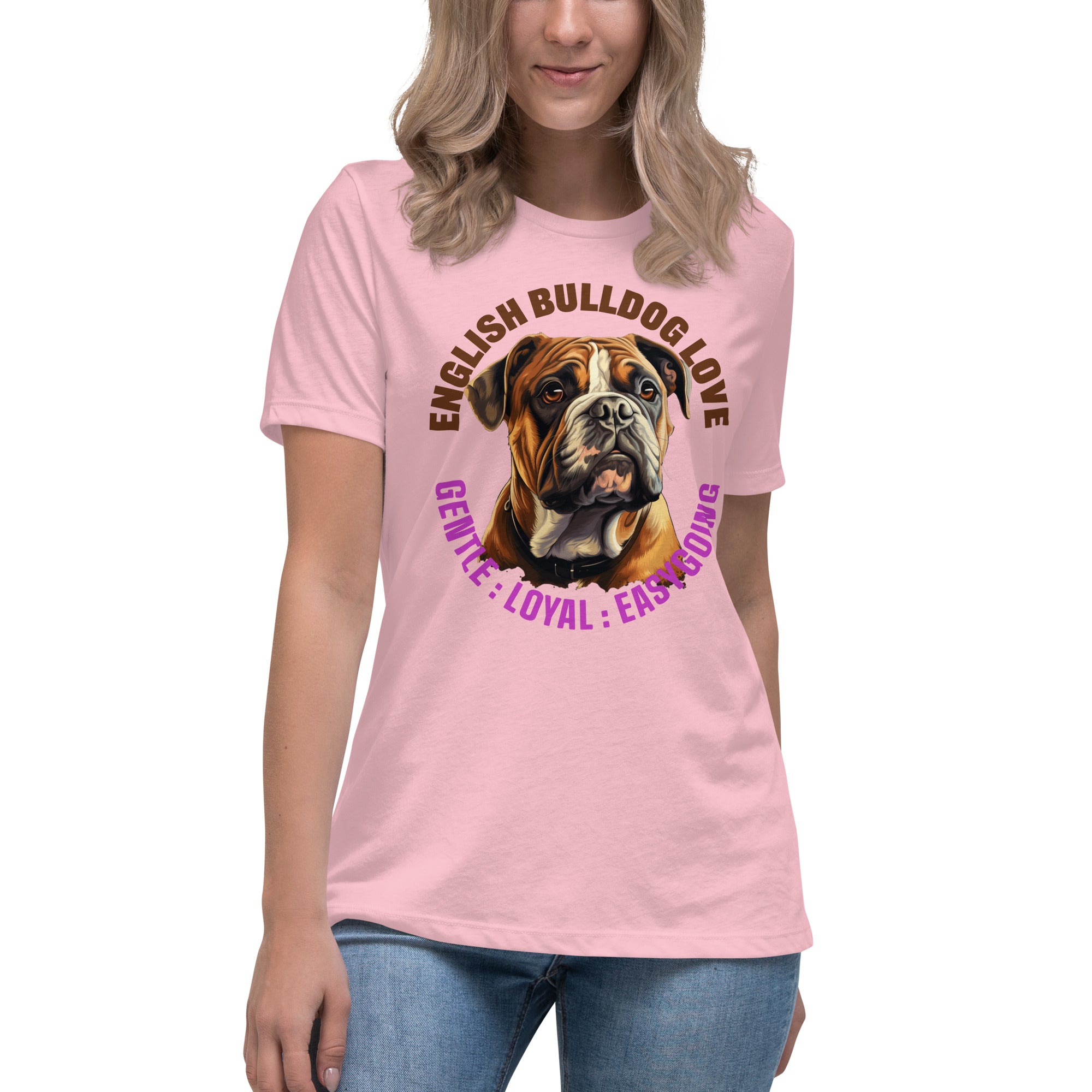 English Bulldog Relaxed T-Shirt