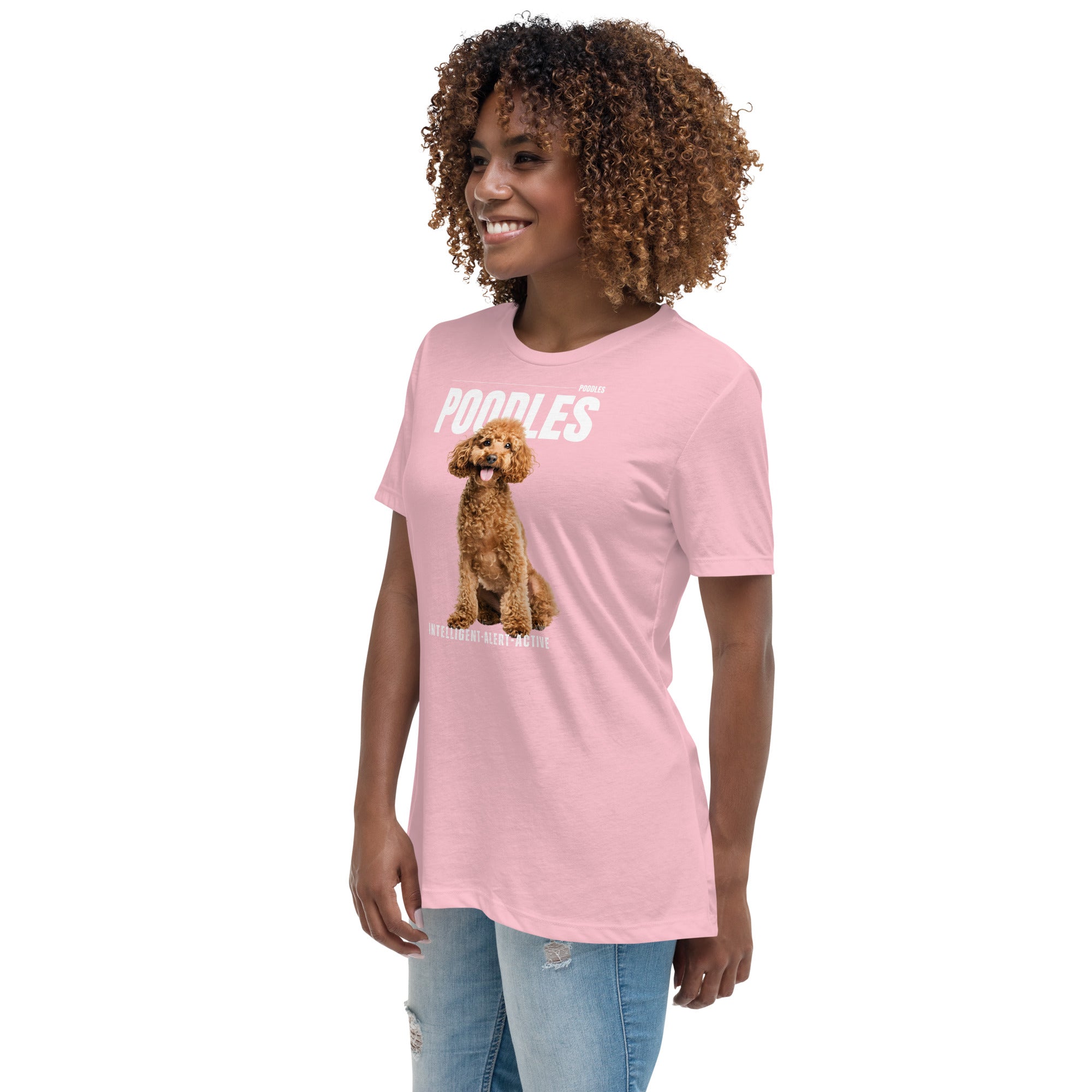 Poodle Women's Relaxed T-Shirt