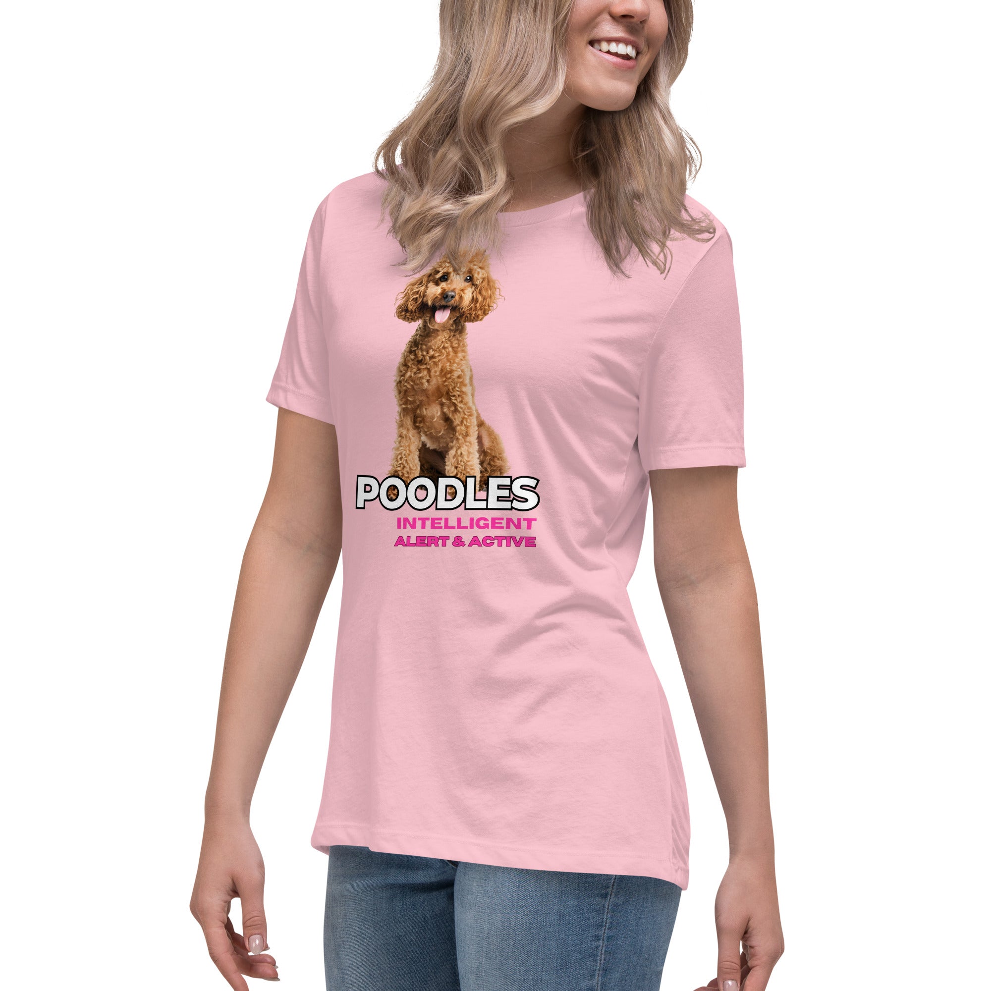 Poodle Women's Relaxed T-Shirt