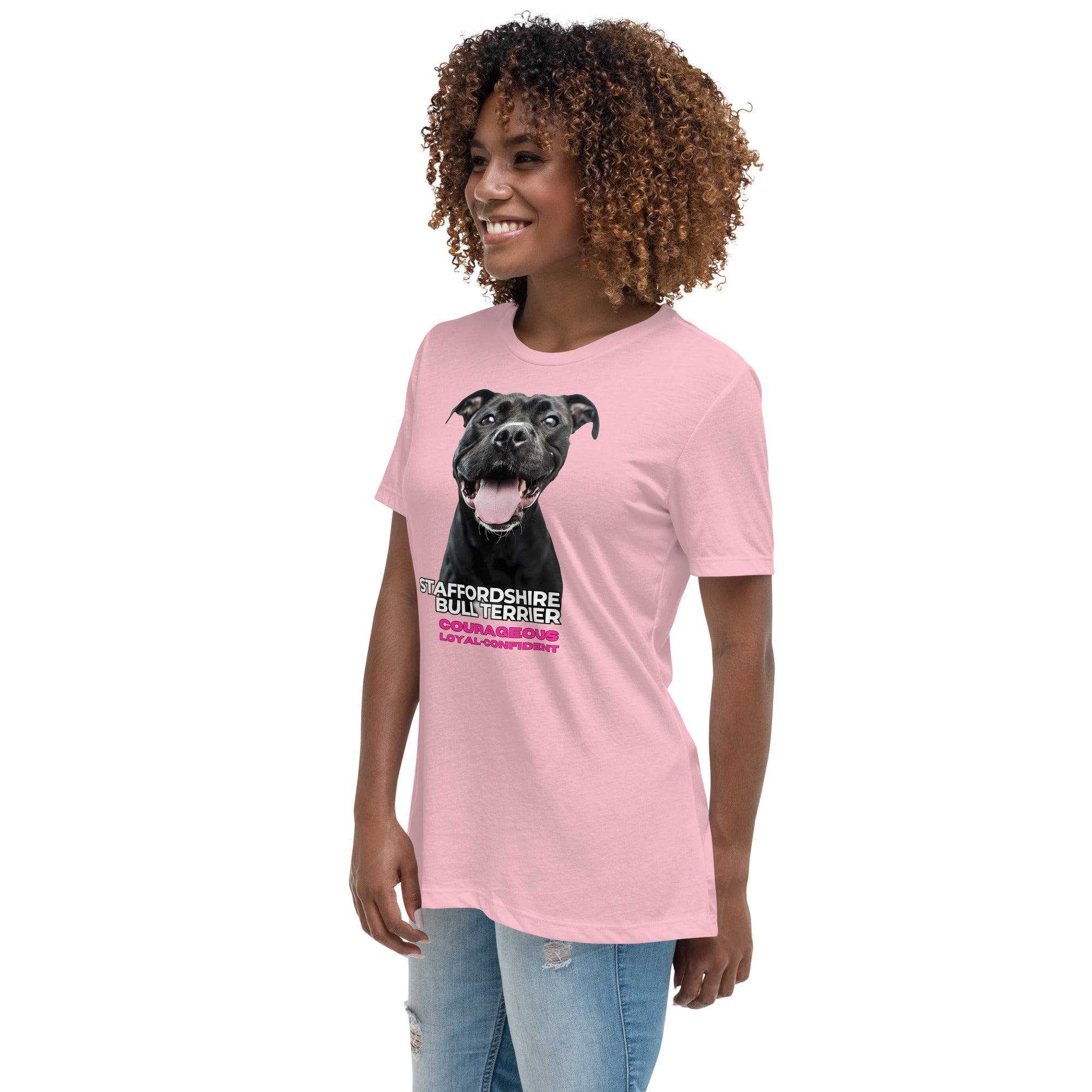 Staffordshire Bull Terrier Women's Relaxed T-Shirt