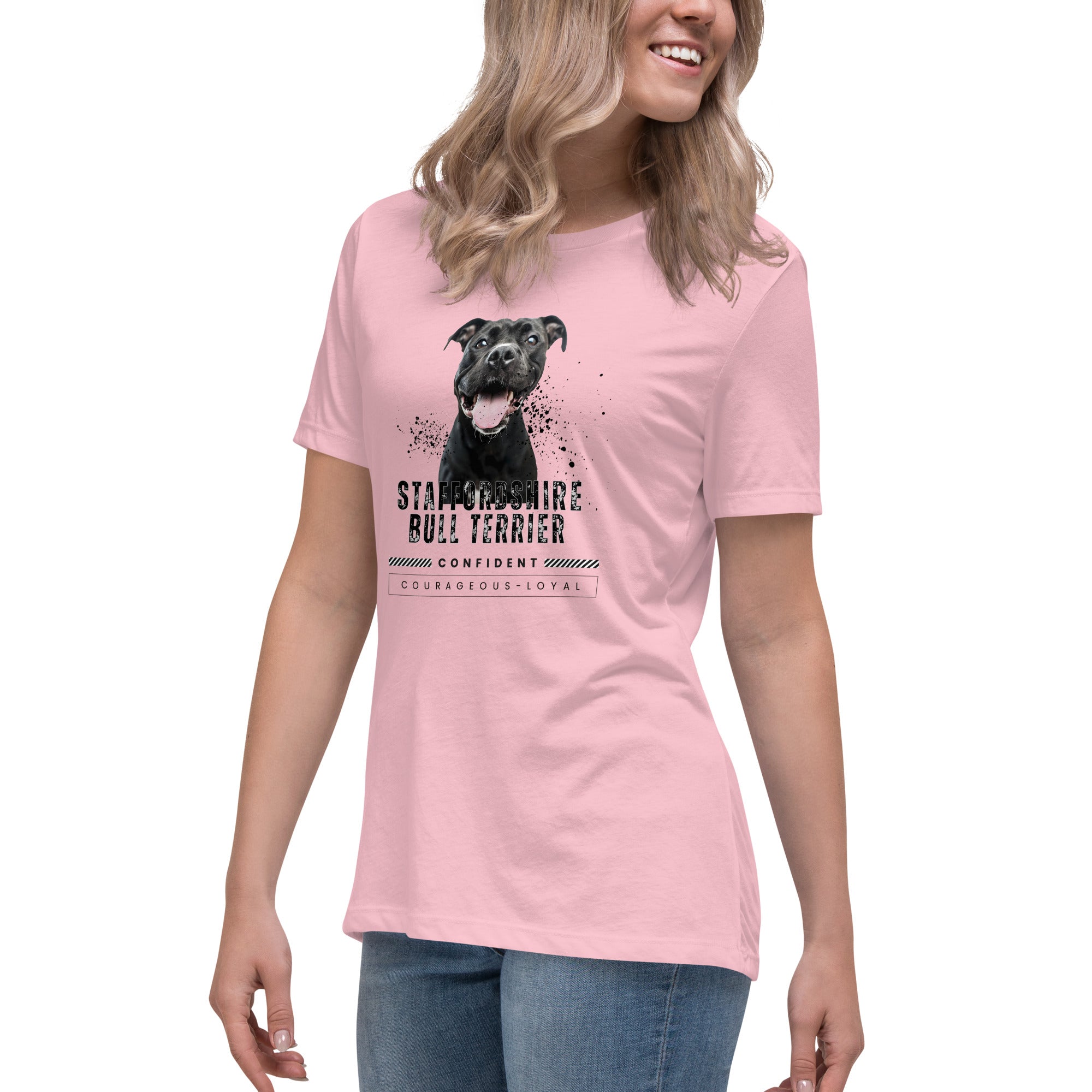 Staffordshire Bull Terrier Women's Relaxed T-Shirt