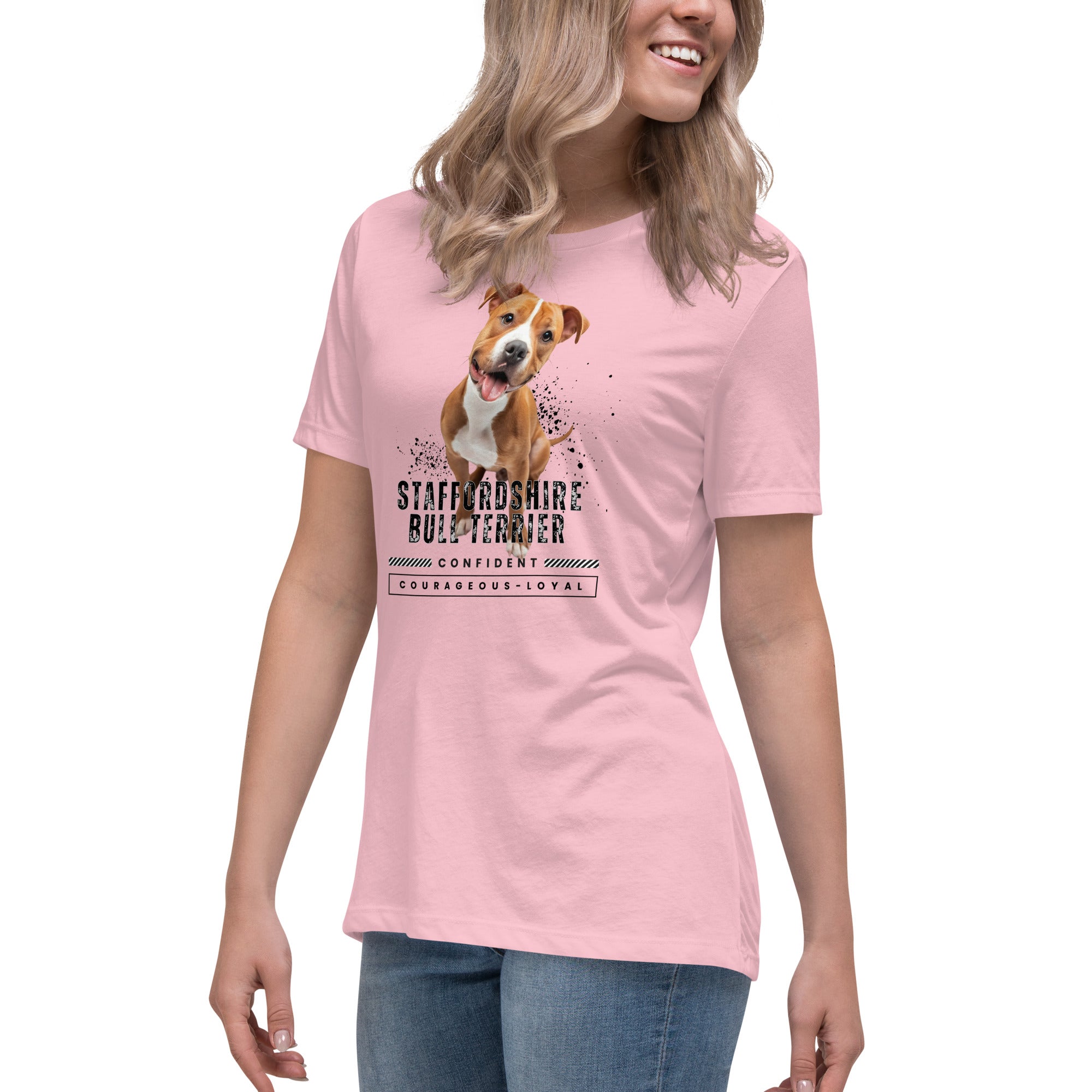 Staffordshire Bull Terrier Women's Relaxed T-Shirt