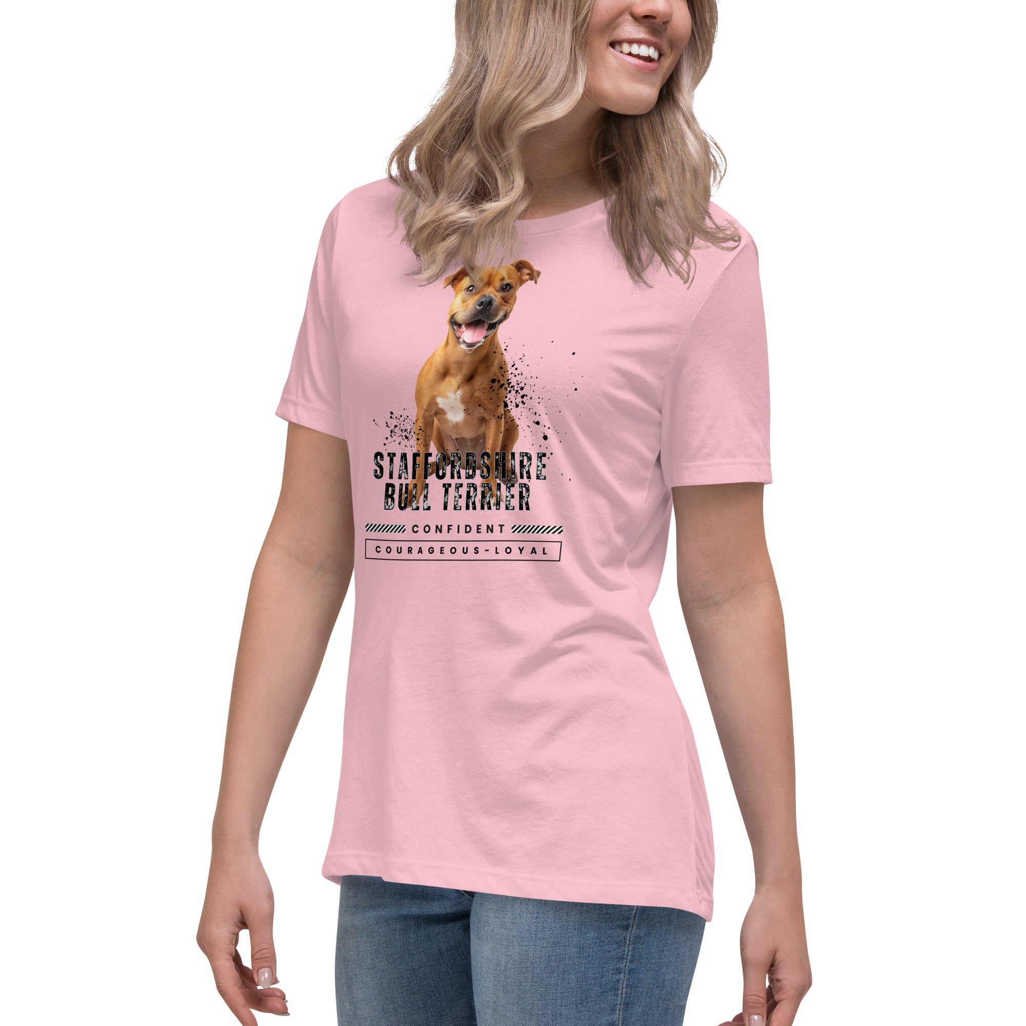 Staffordshire Bull Terrier Women's Relaxed T-Shirt