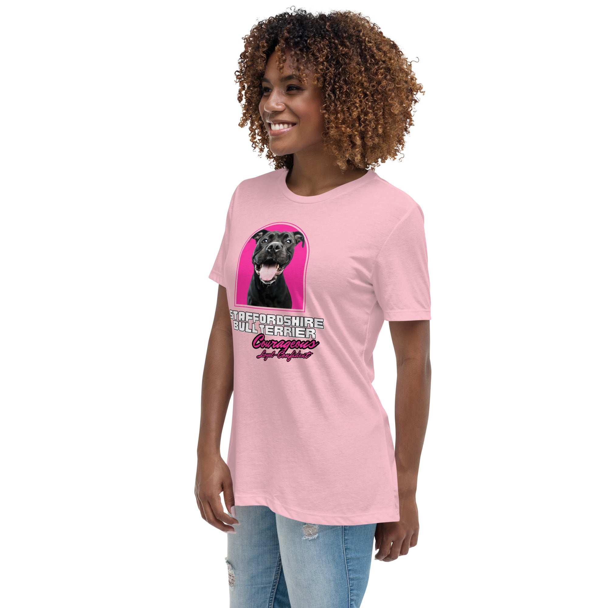 Staffordshire Bull Terrier Women's Relaxed T-Shirt