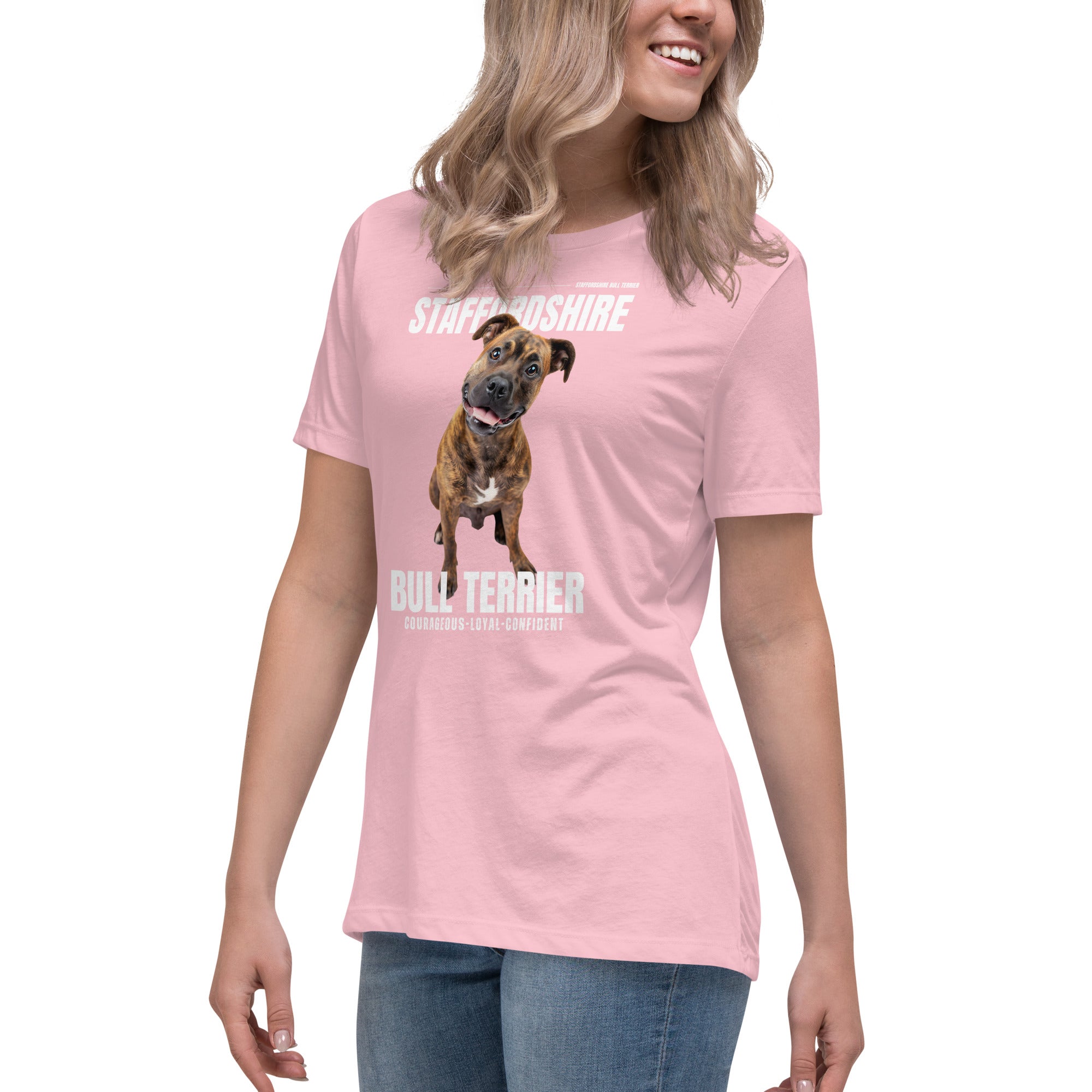 Staffordshire Bull Terrier Women's Relaxed T-Shirt