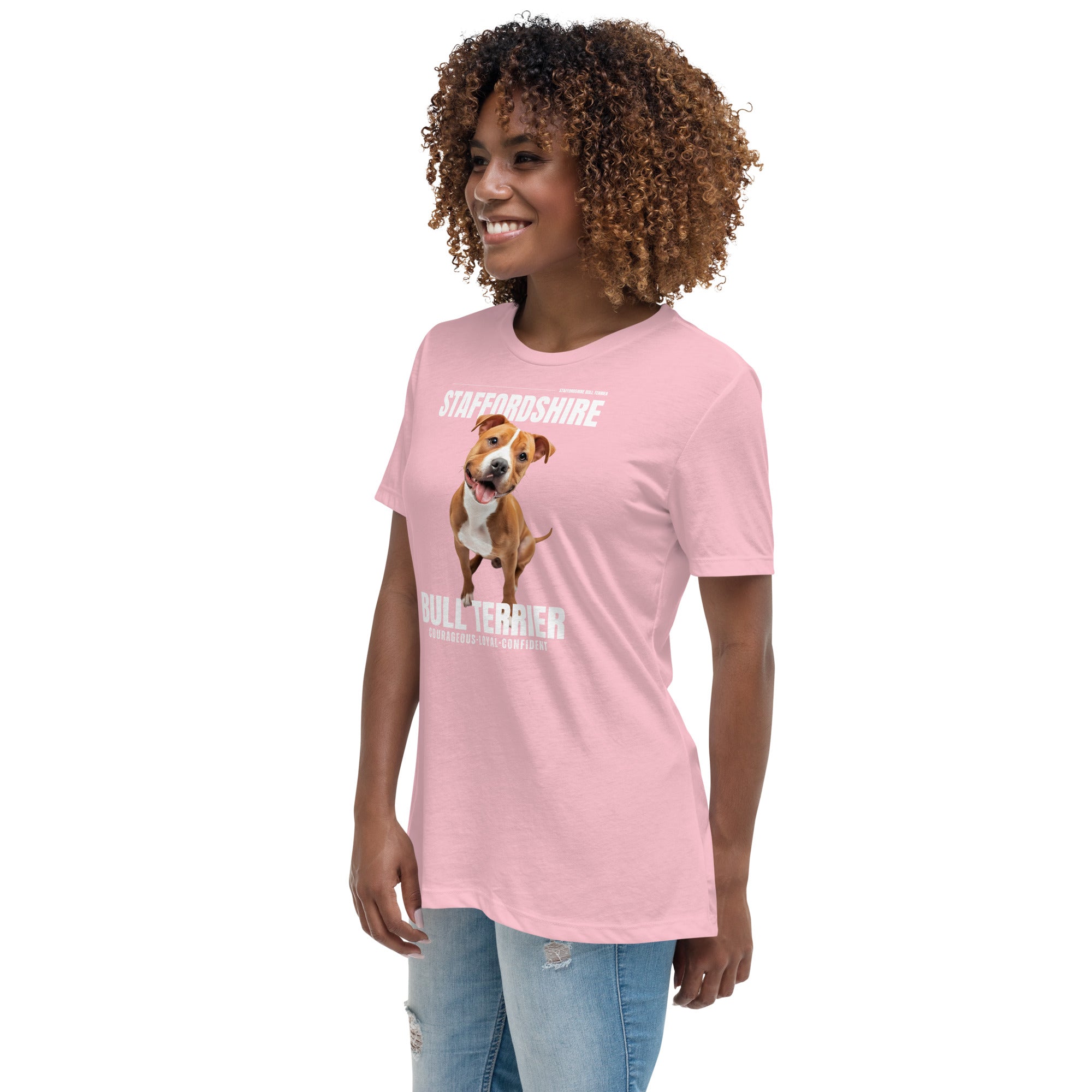 Staffordshire Bull Terrier Women's Relaxed T-Shirt