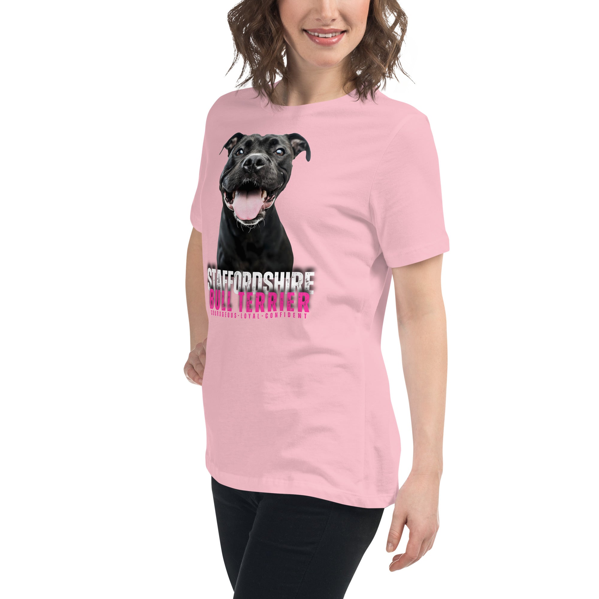 Staffordshire Bull Terrier Women's Relaxed T-Shirt