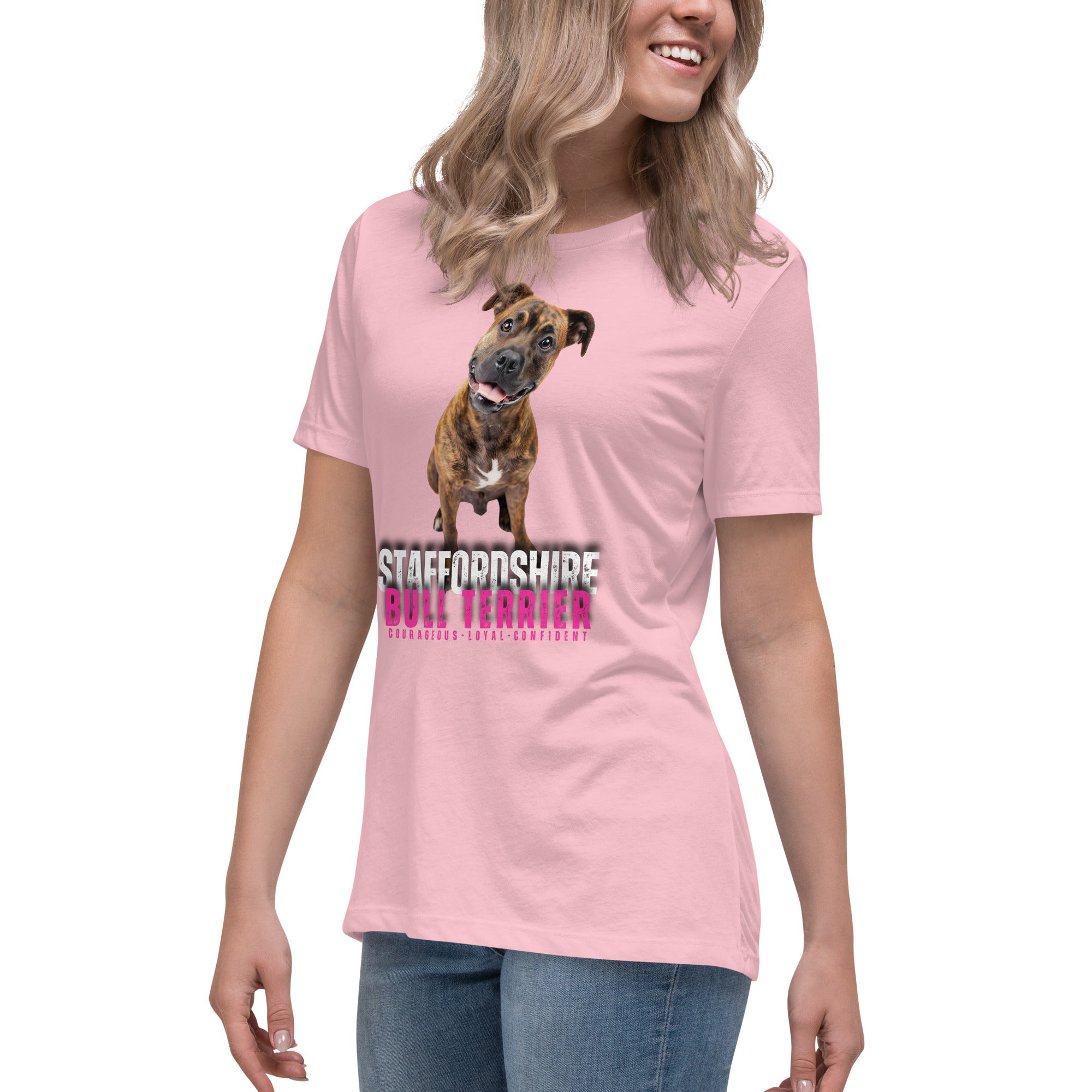 Staffordshire Bull Terrier Women's Relaxed T-Shirt