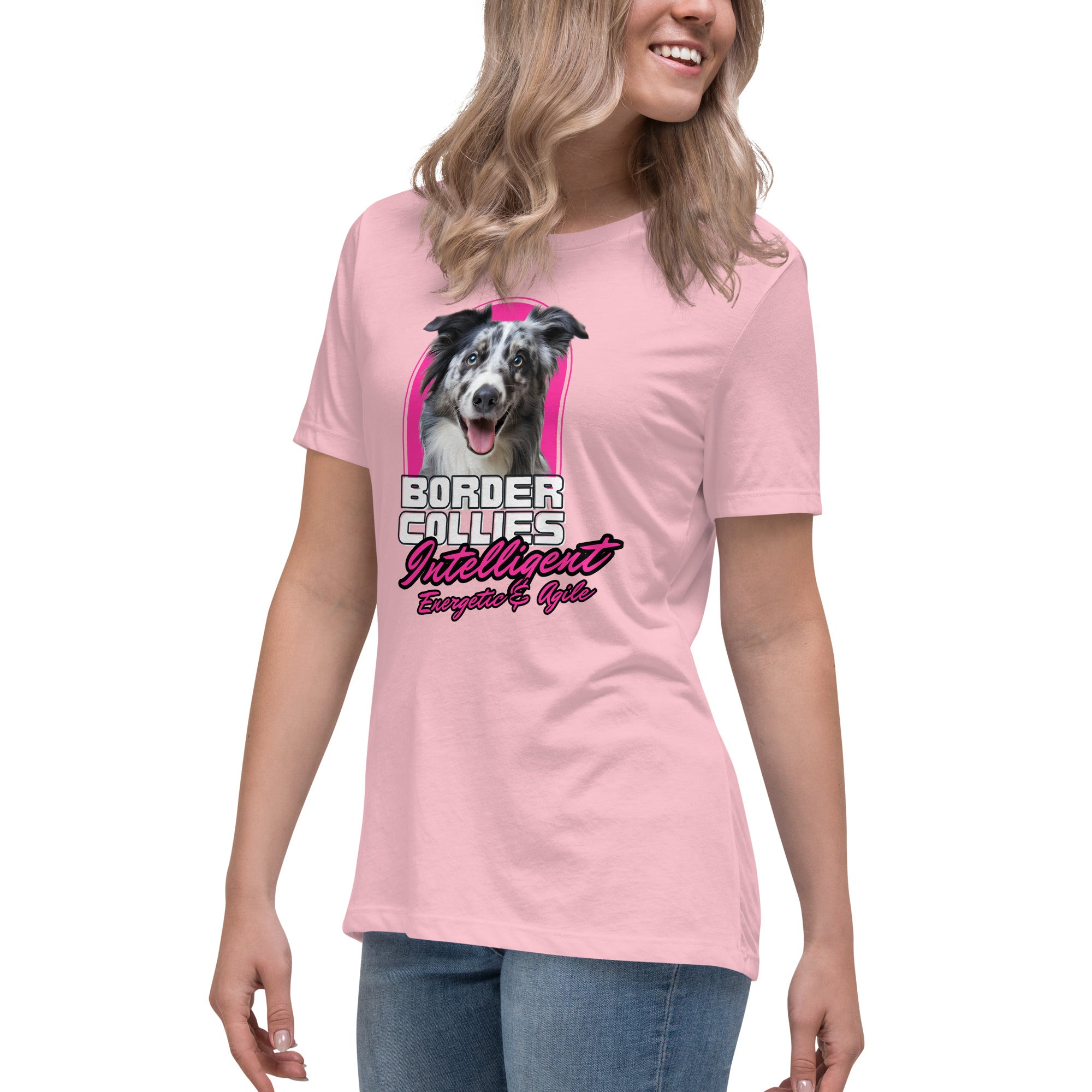 Border Collie Women's Relaxed T-Shirt