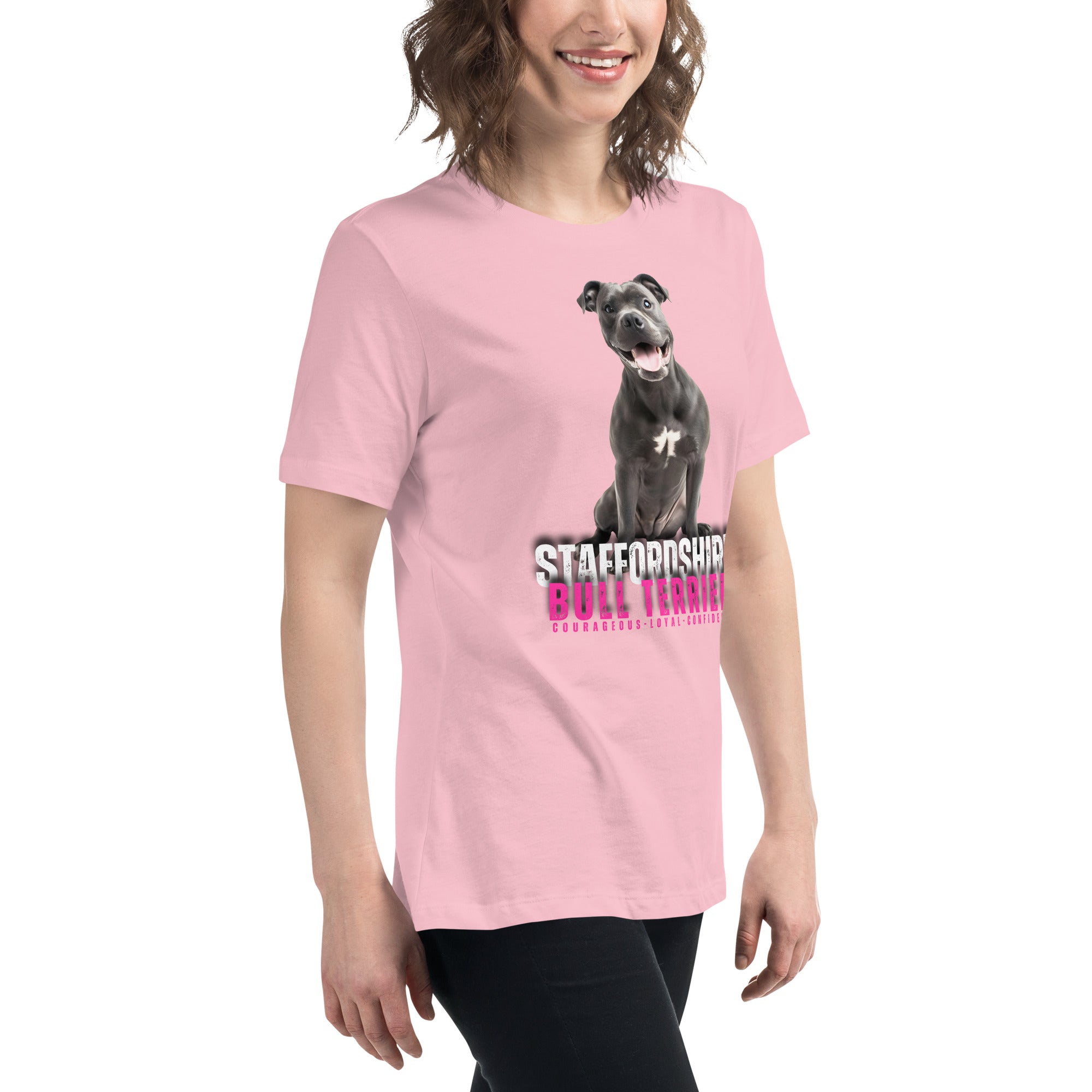 Staffordshire Bull Terrier Women's Relaxed T-Shirt