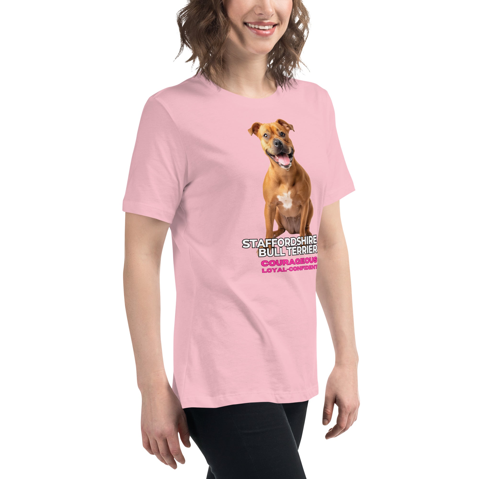 Staffordshire Bull Terrier Women's Relaxed T-Shirt