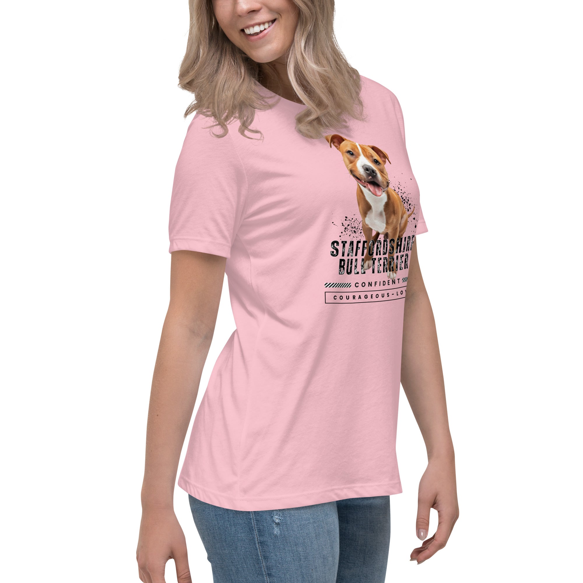 Staffordshire Bull Terrier Women's Relaxed T-Shirt