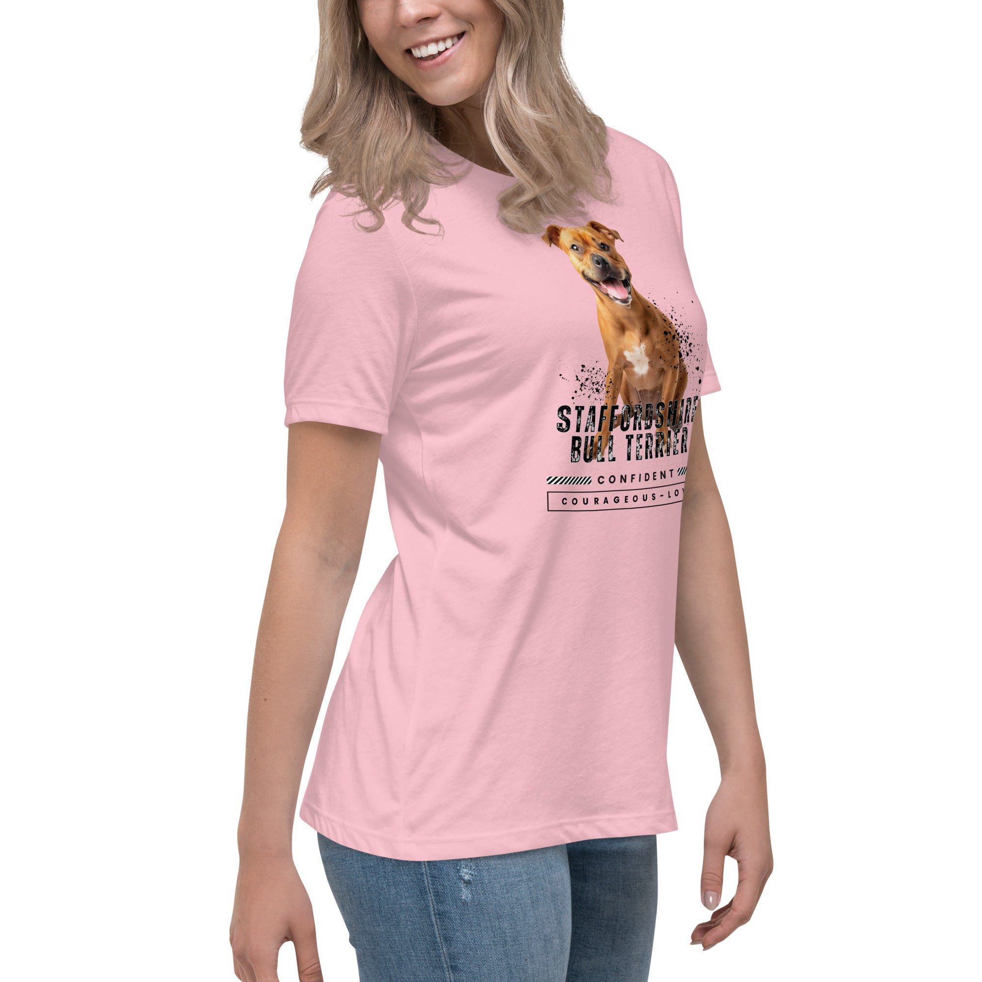 Staffordshire Bull Terrier Women's Relaxed T-Shirt