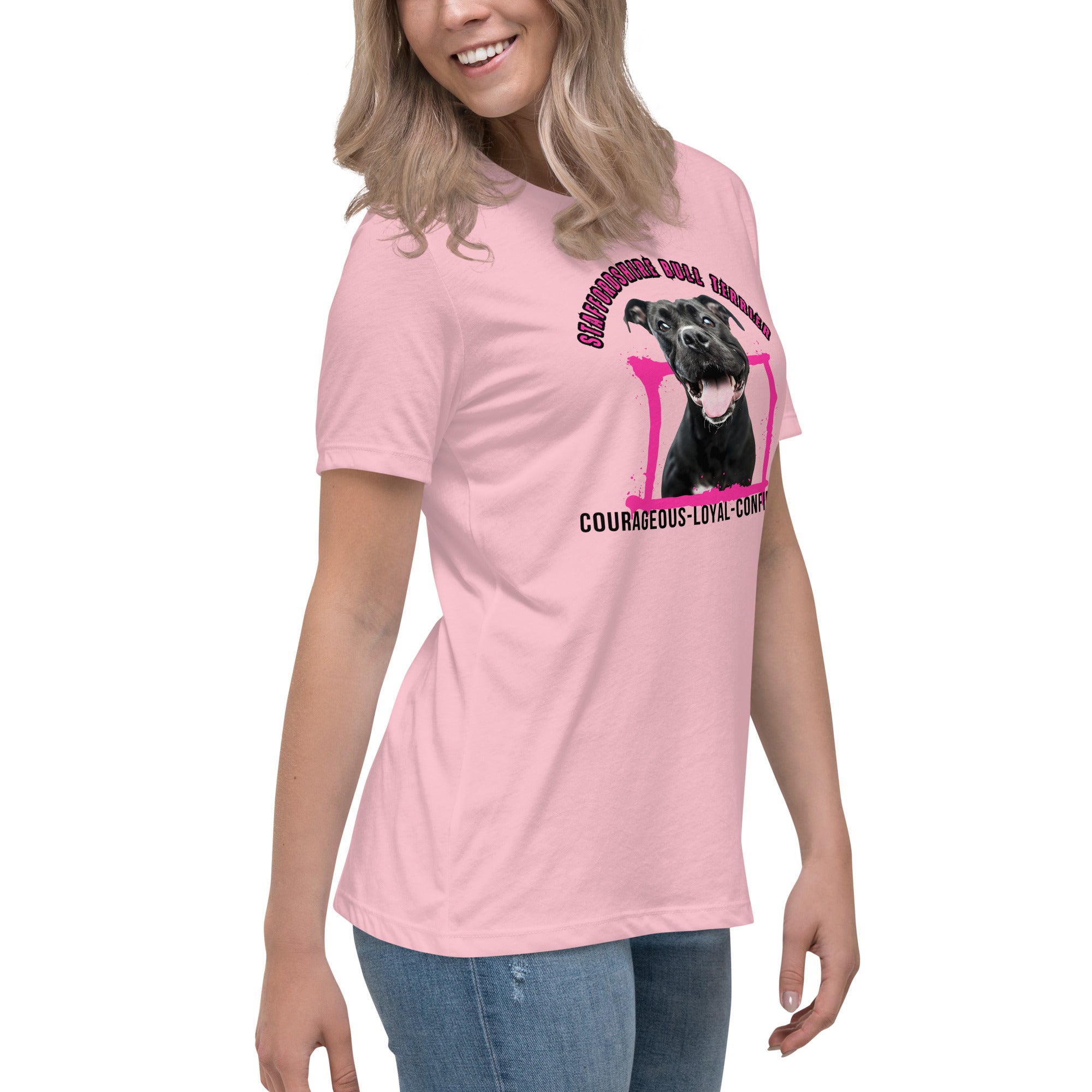 Staffordshire Bull Terrier Women's Relaxed T-Shirt