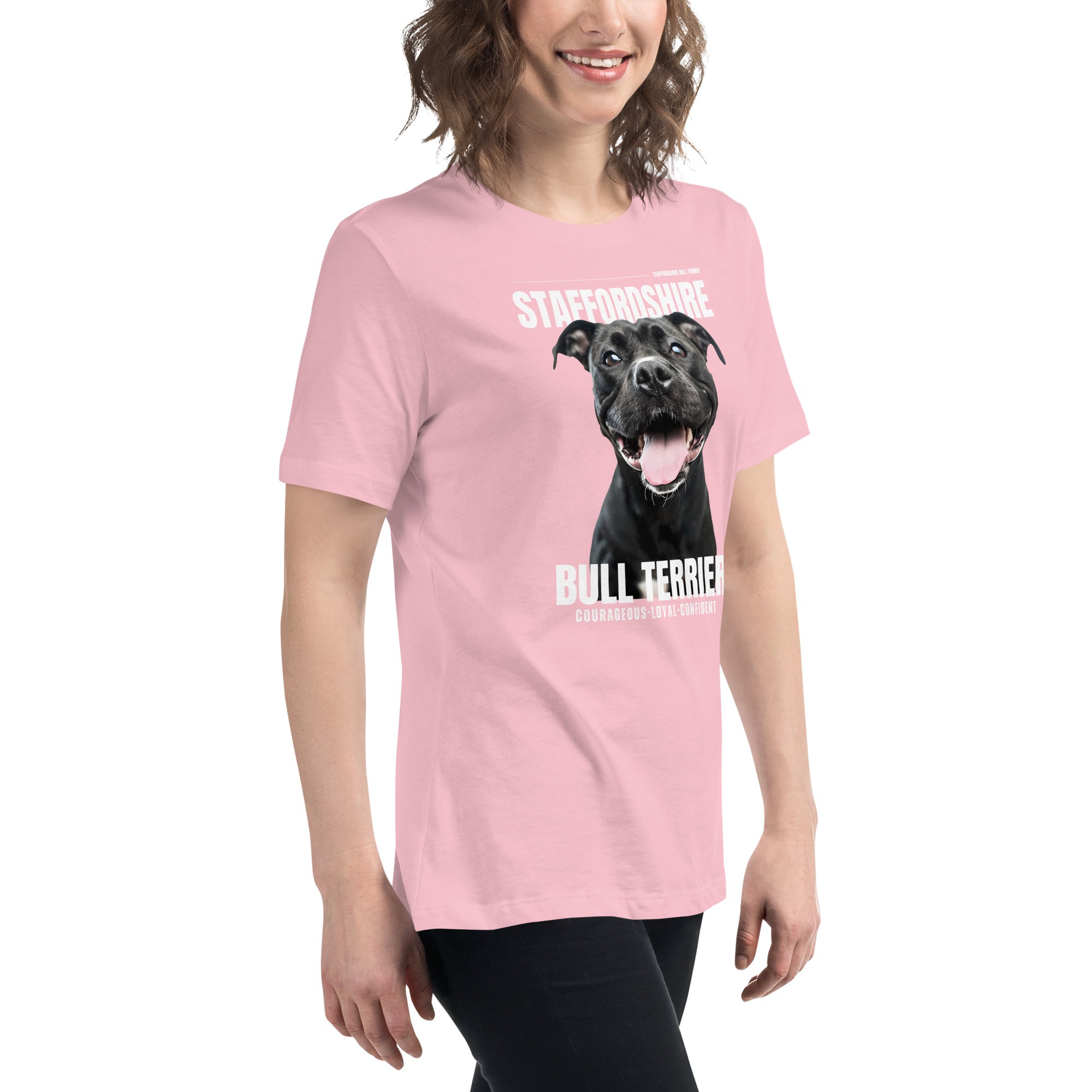 Staffordshire Bull Terrier Women's Relaxed T-Shirt