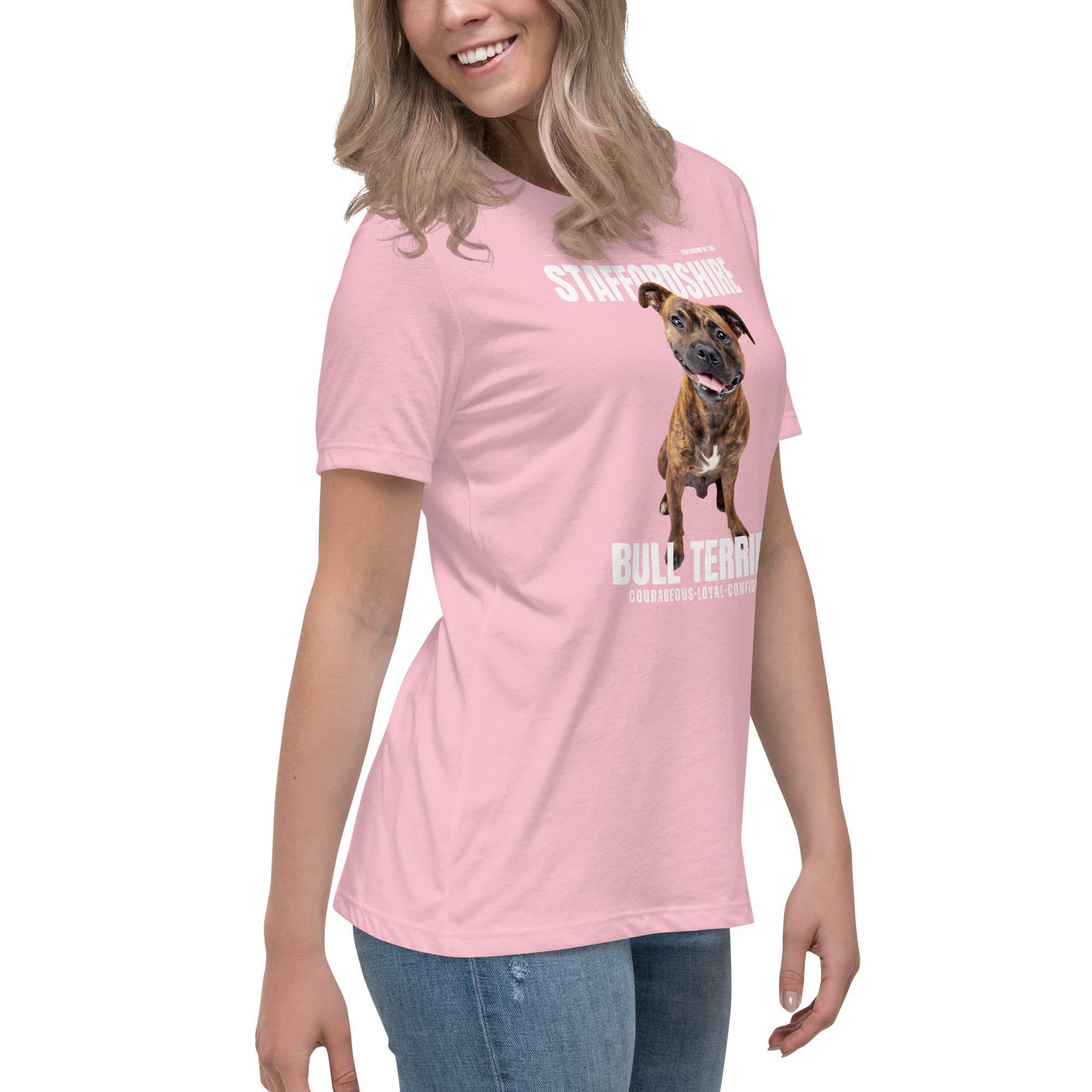 Staffordshire Bull Terrier Women's Relaxed T-Shirt