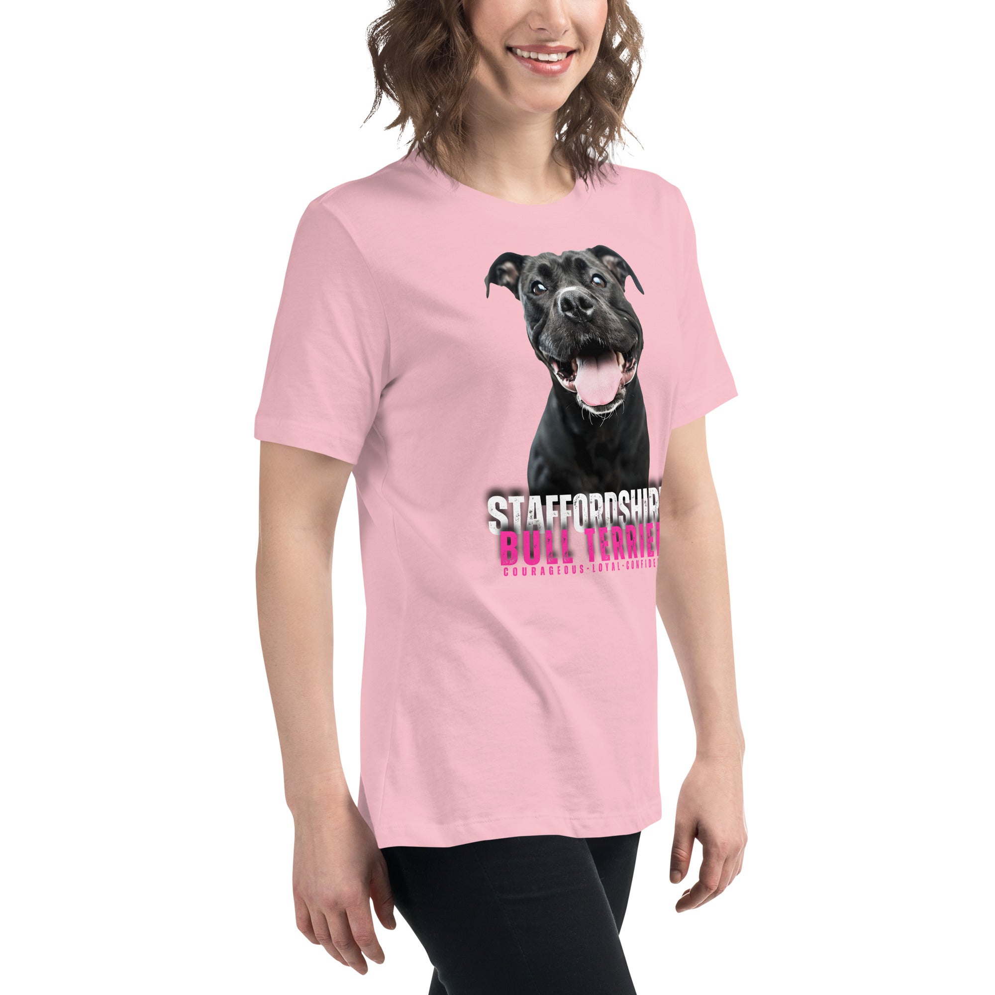 Staffordshire Bull Terrier Women's Relaxed T-Shirt