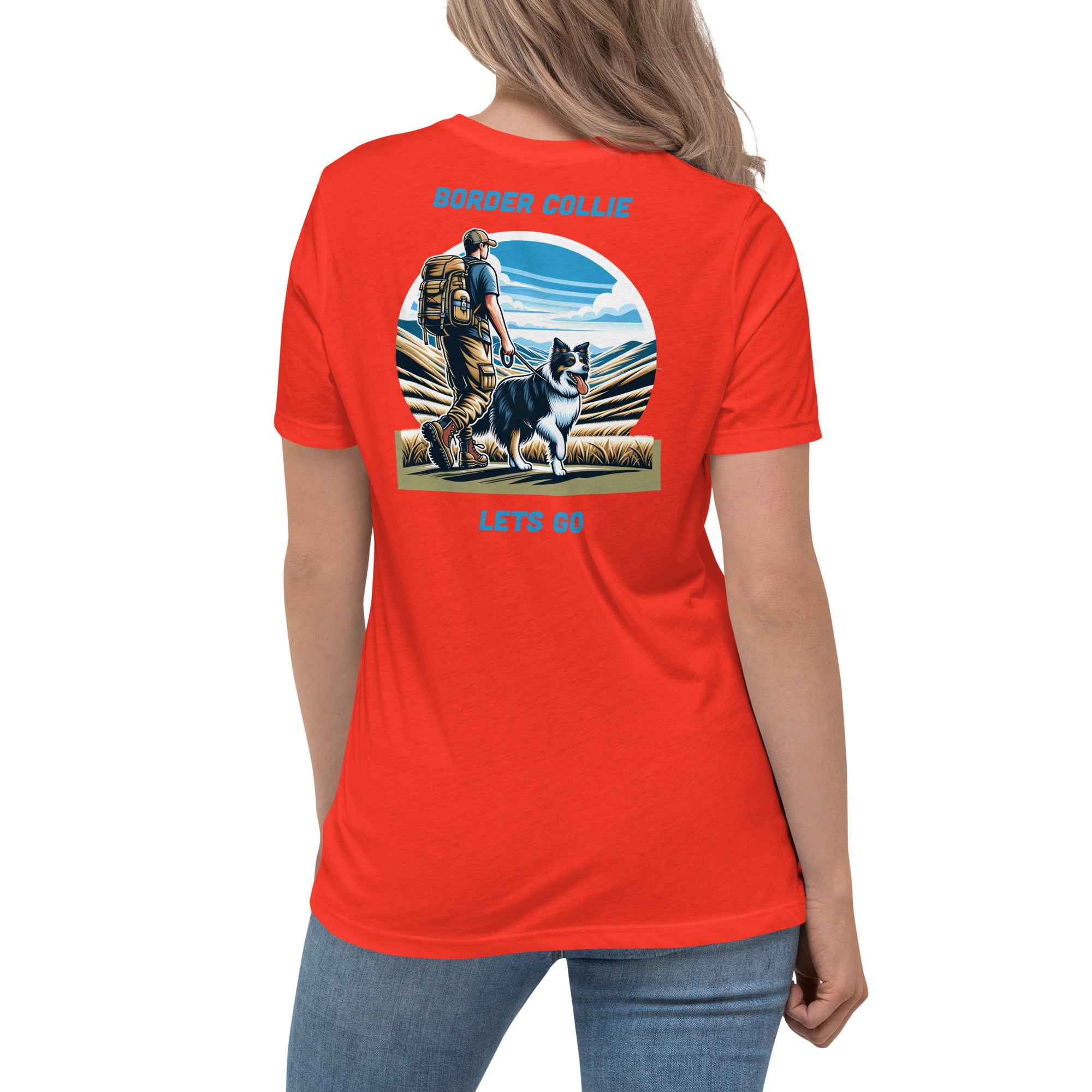 Border Collie Women's Relaxed T-Shirt