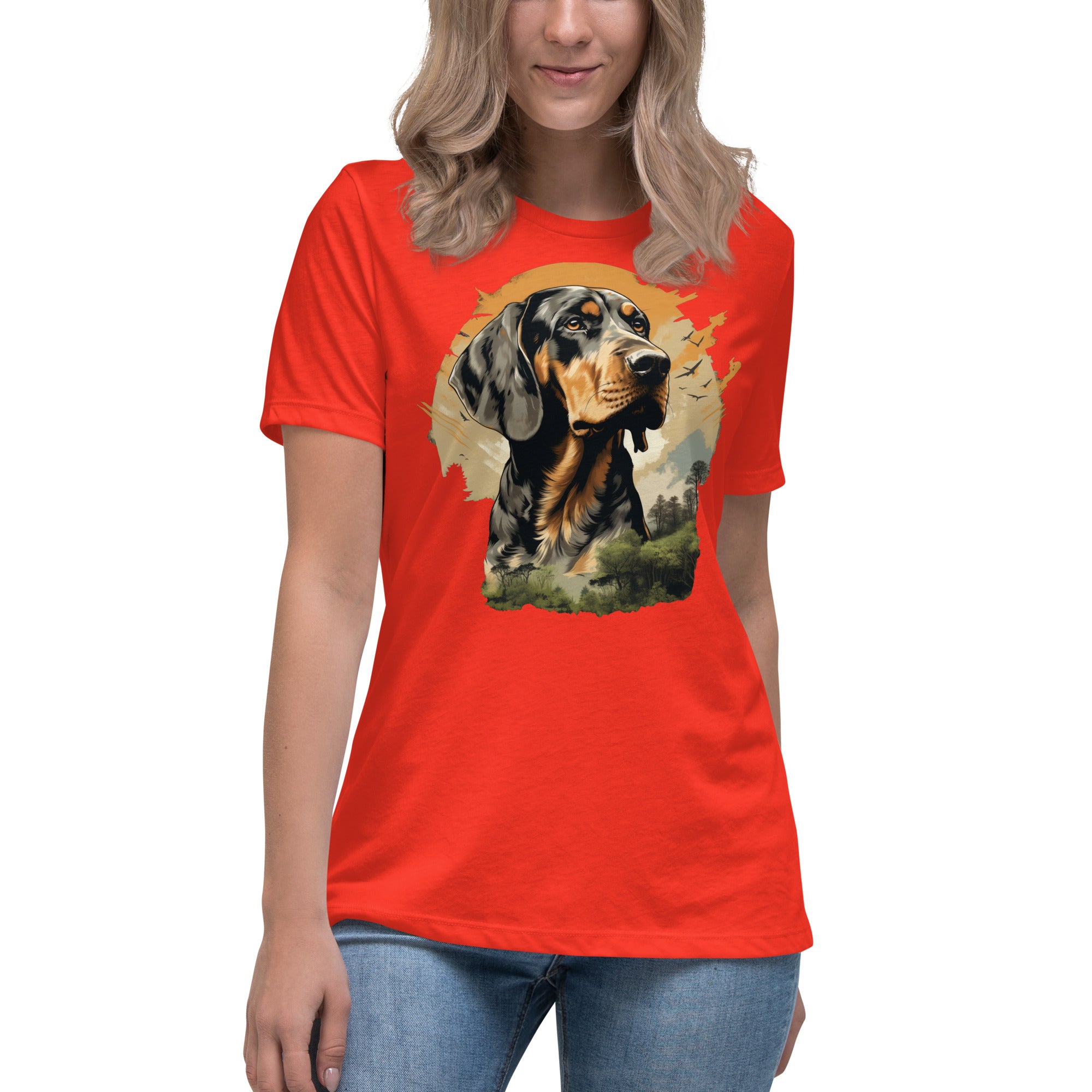 American English Coonhound Women's Relaxed T-Shirt