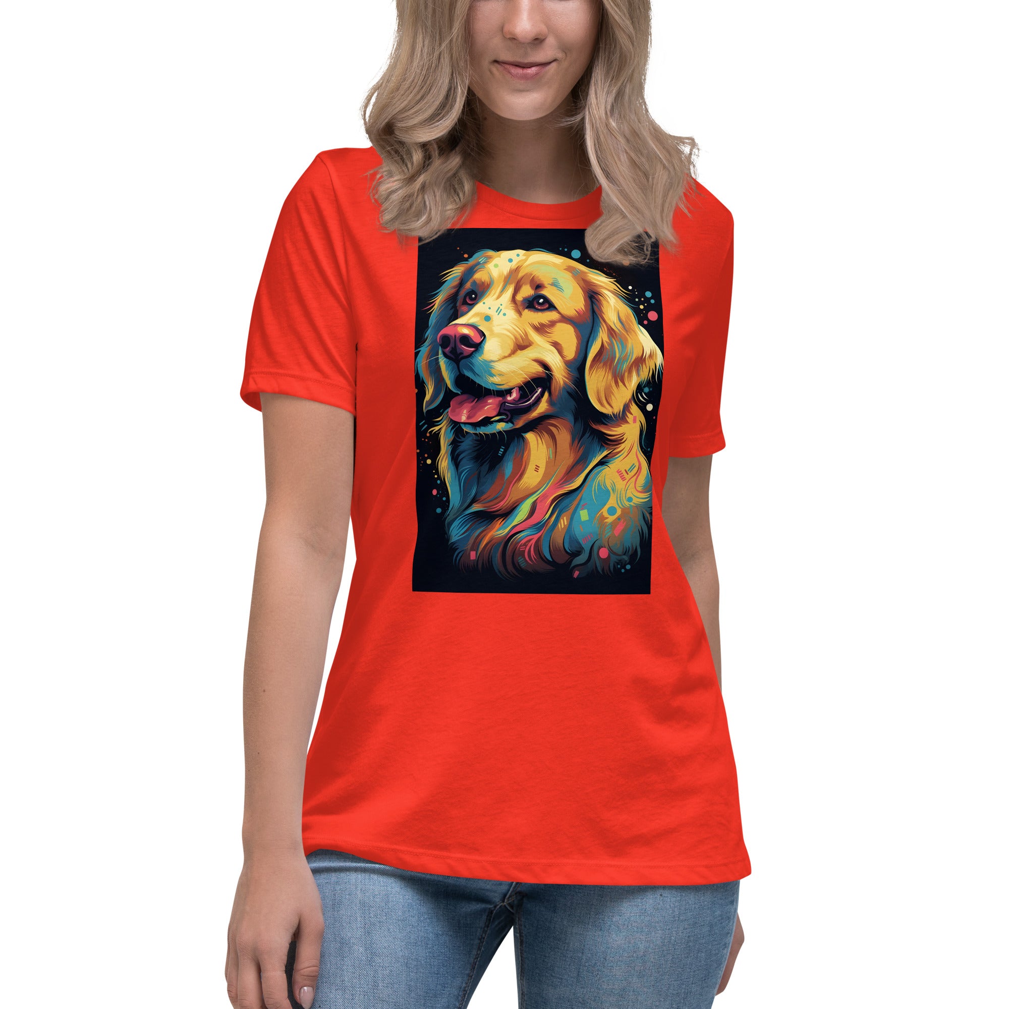 Golden Retriever Women's Relaxed T-Shirt