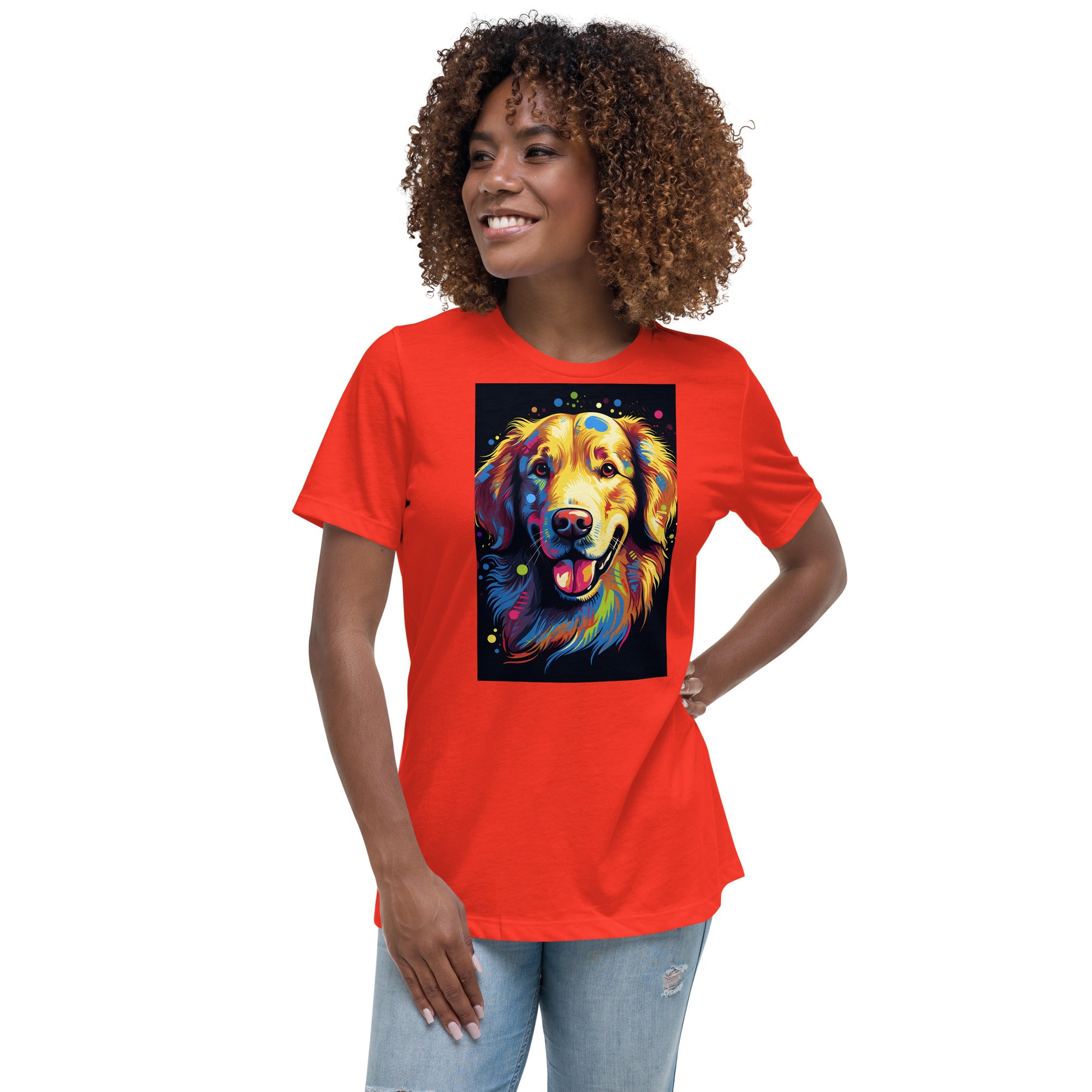 Golden Retriever Women's Relaxed T-Shirt