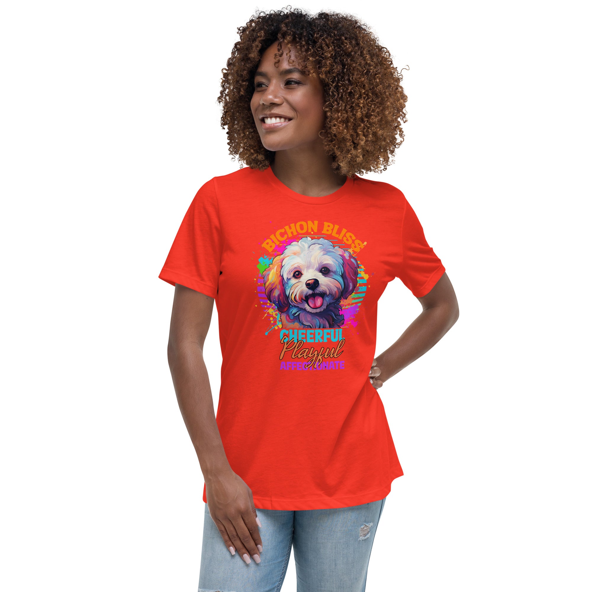 Bichon Frise Women's Relaxed T-Shirt