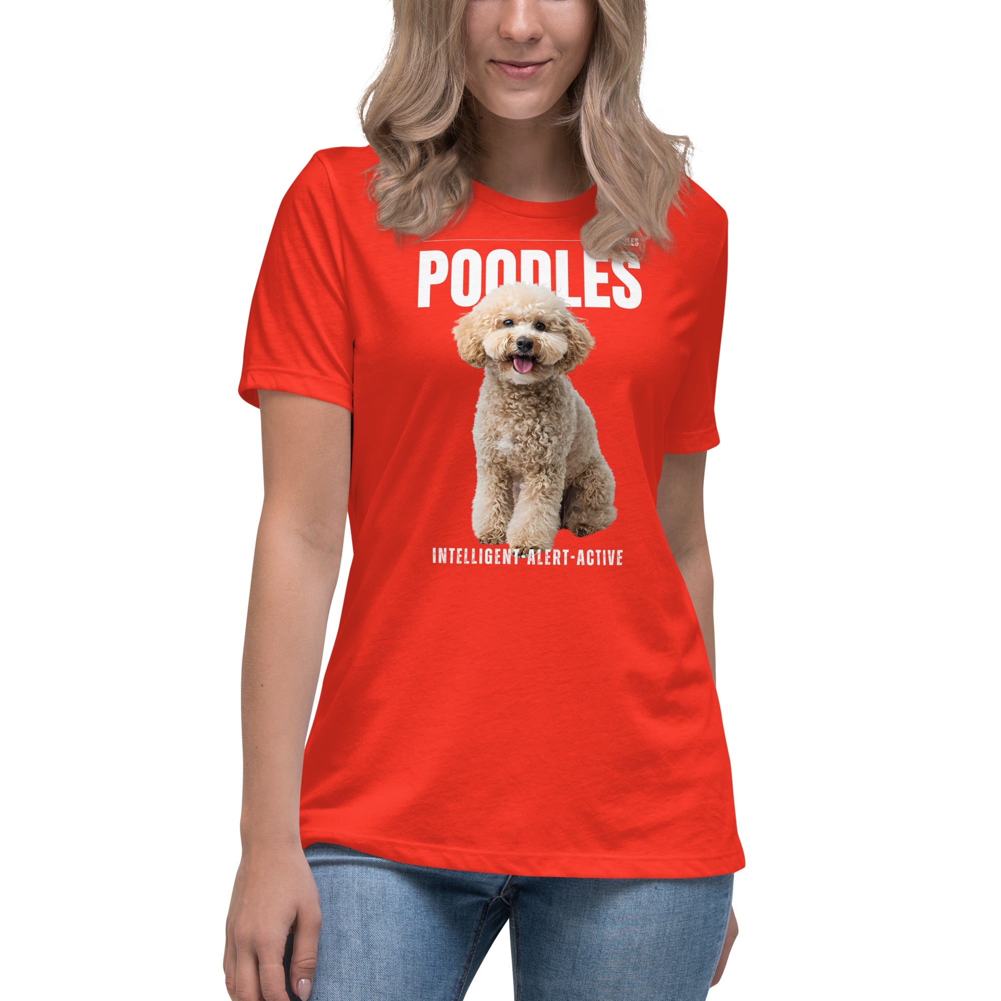 Poodle Women's Relaxed T-Shirt