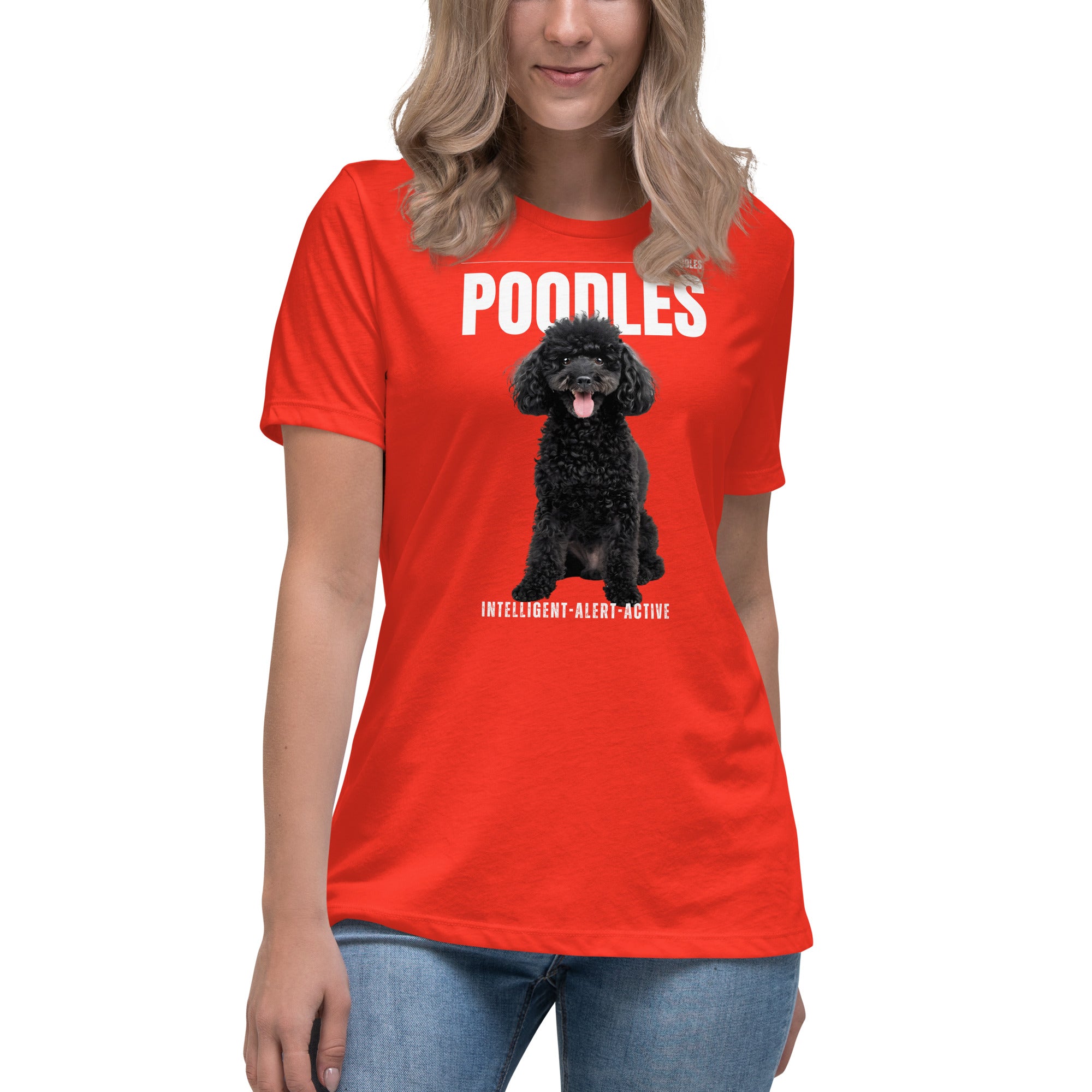 Poodle Women's Relaxed T-Shirt