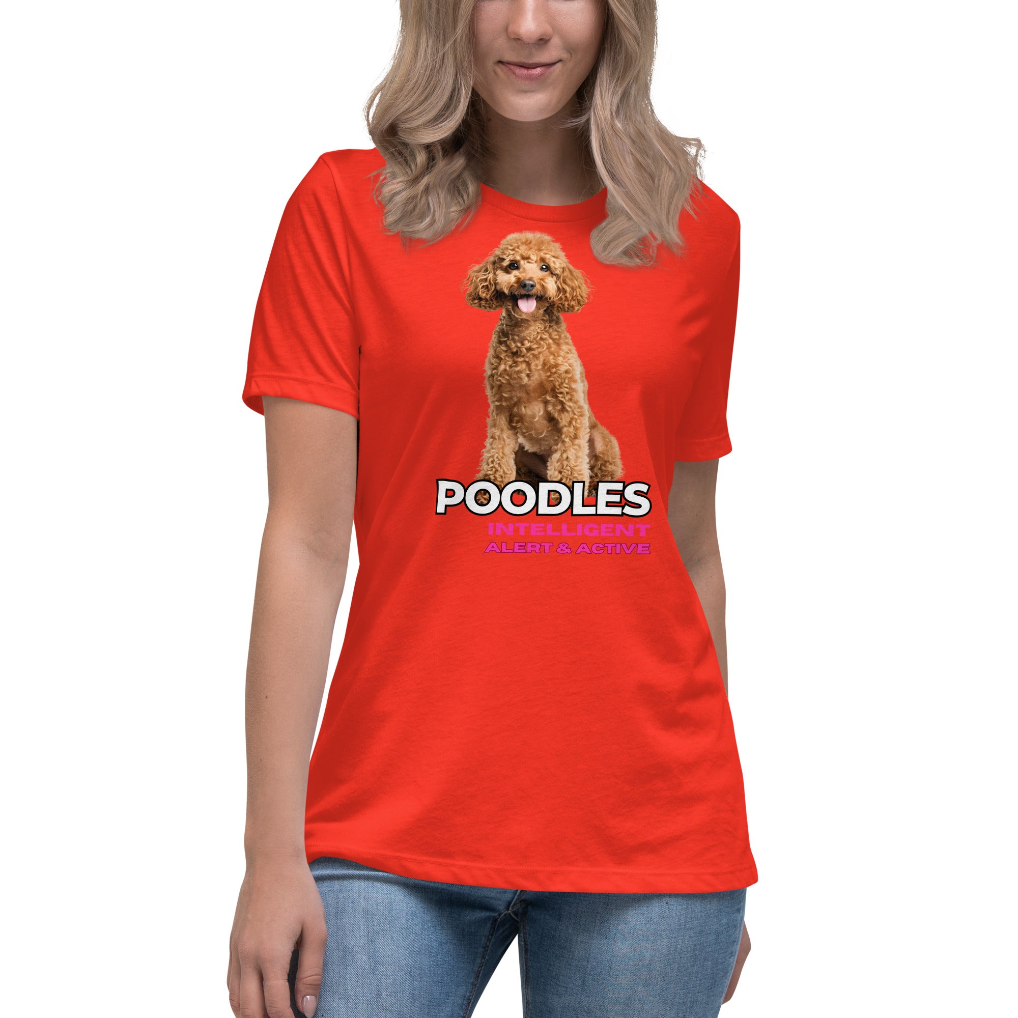 Poodle Women's Relaxed T-Shirt