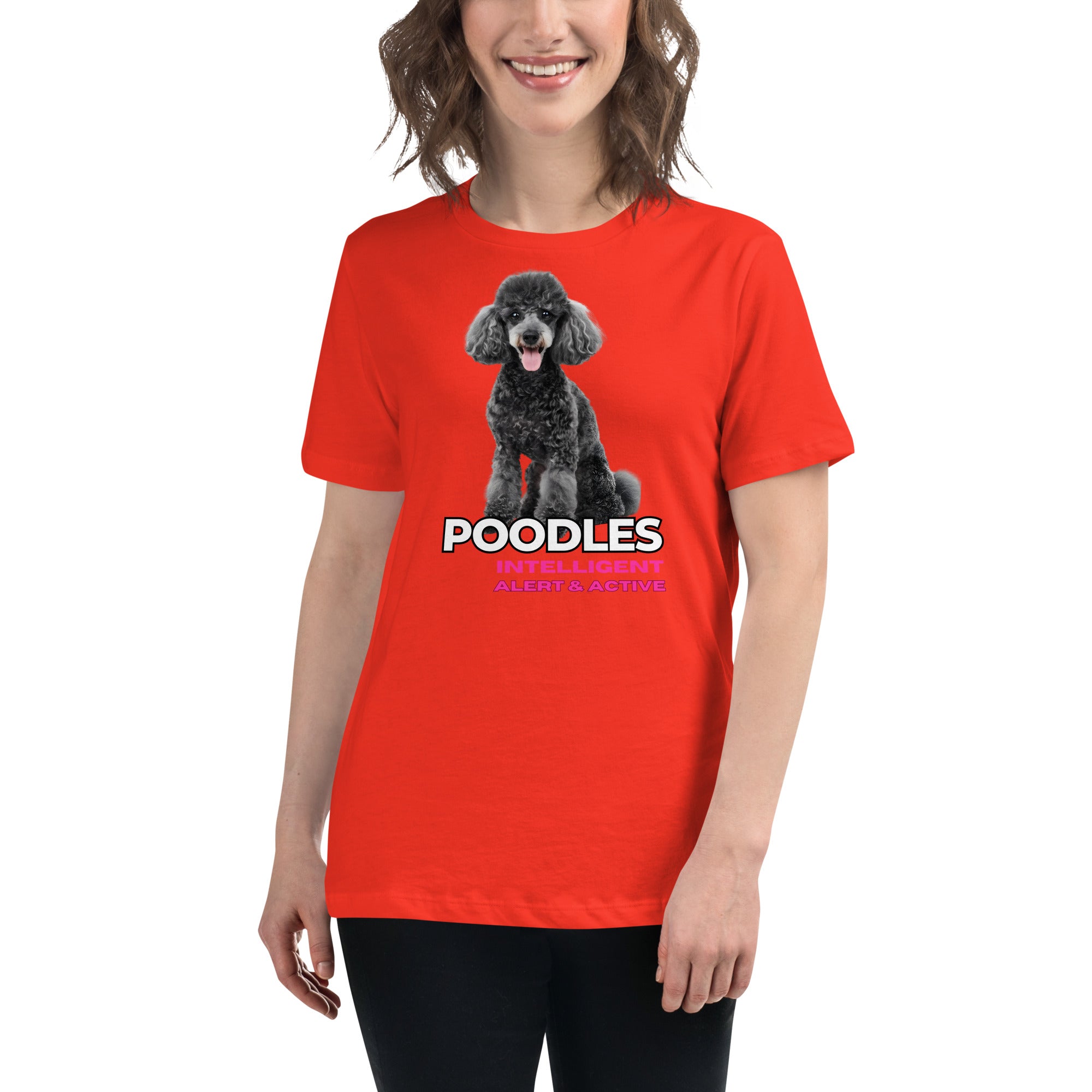 Poodle Women's Relaxed T-Shirt