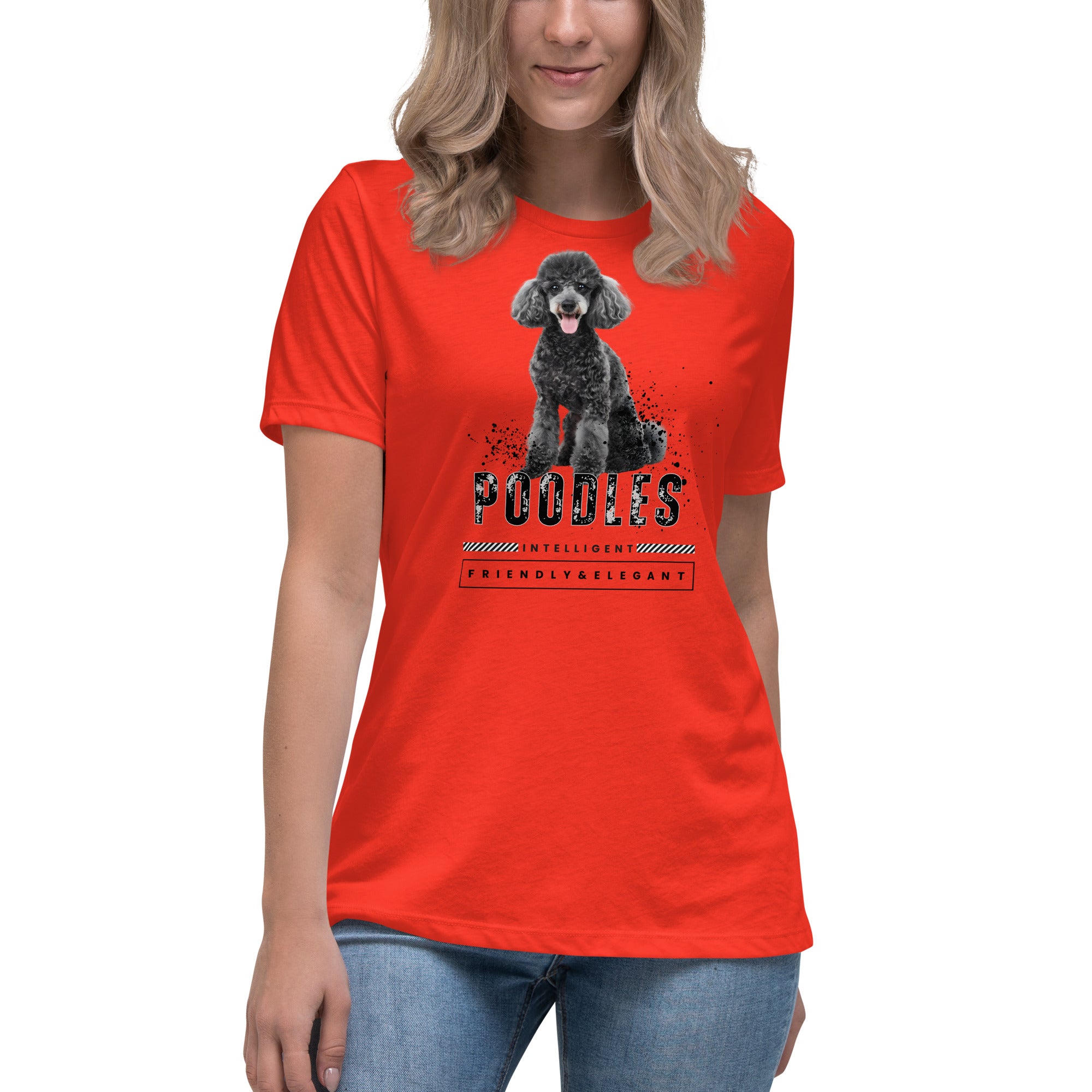 Poodle Women's Relaxed T-Shirt