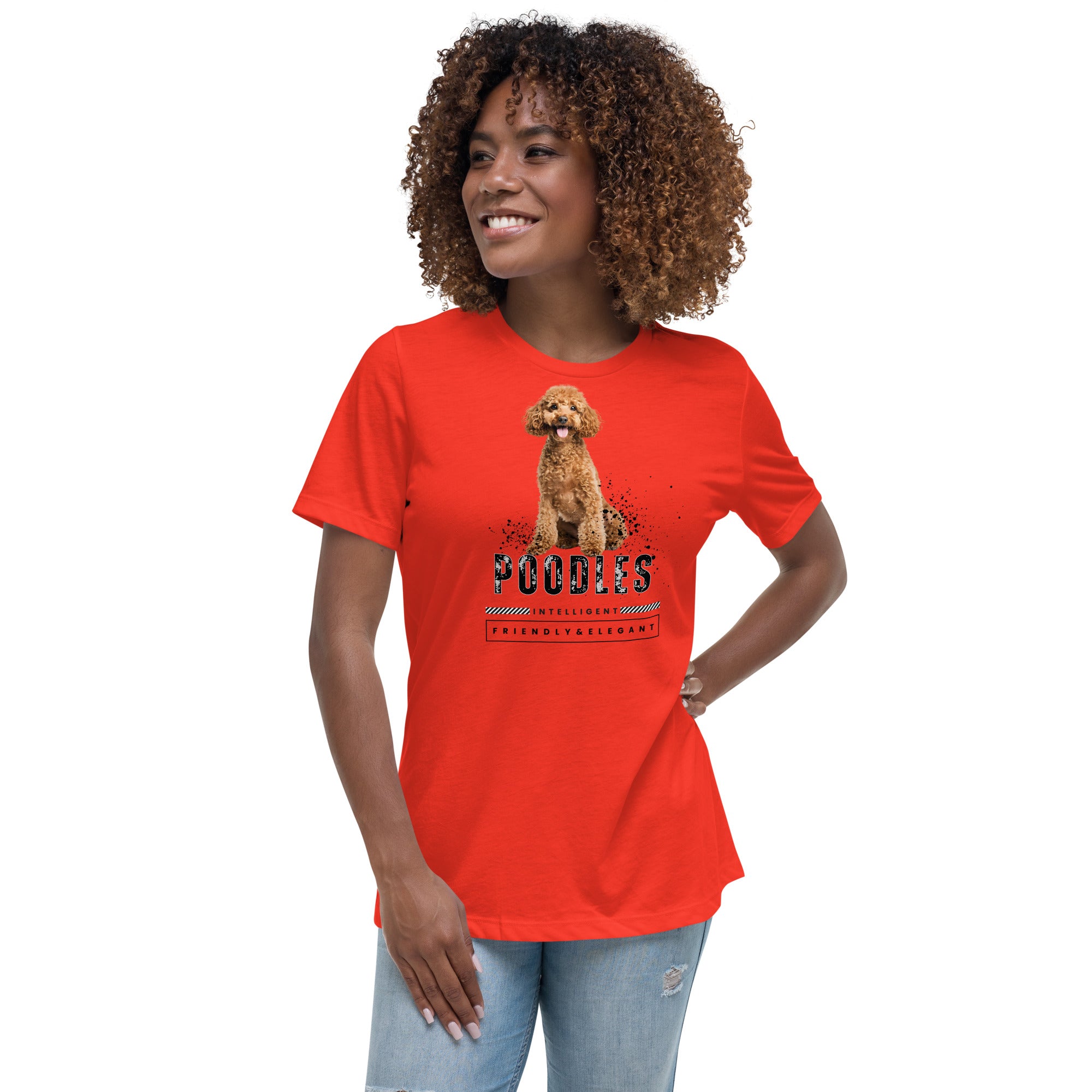 Poodle Women's Relaxed T-Shirt