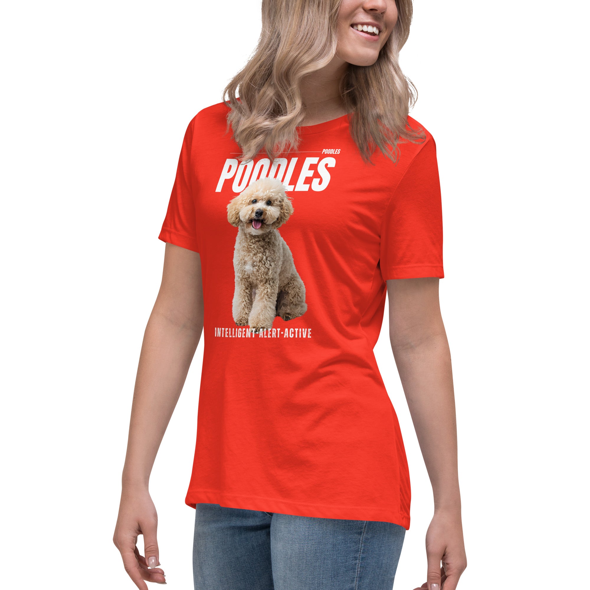 Poodle Women's Relaxed T-Shirt