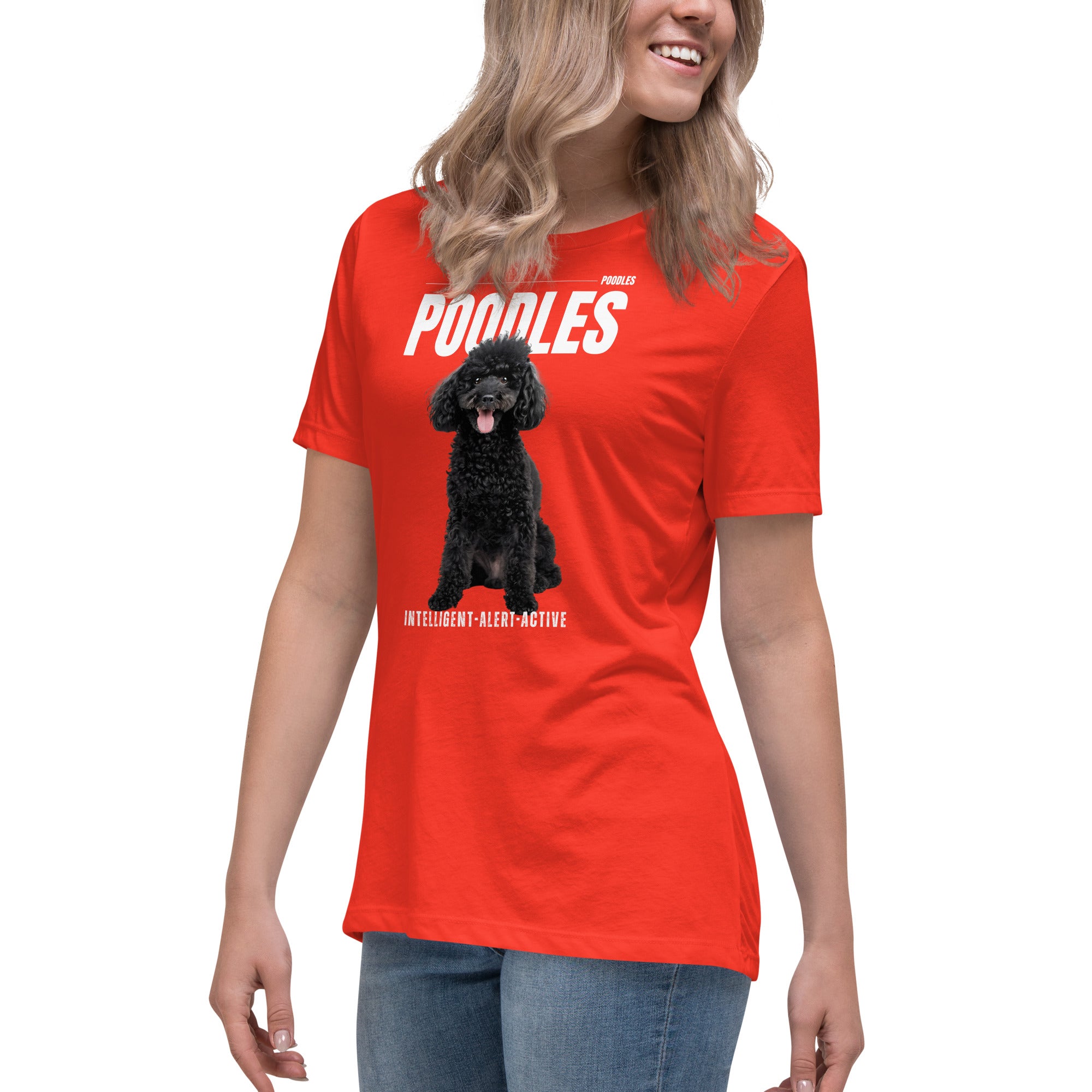 Poodle Women's Relaxed T-Shirt