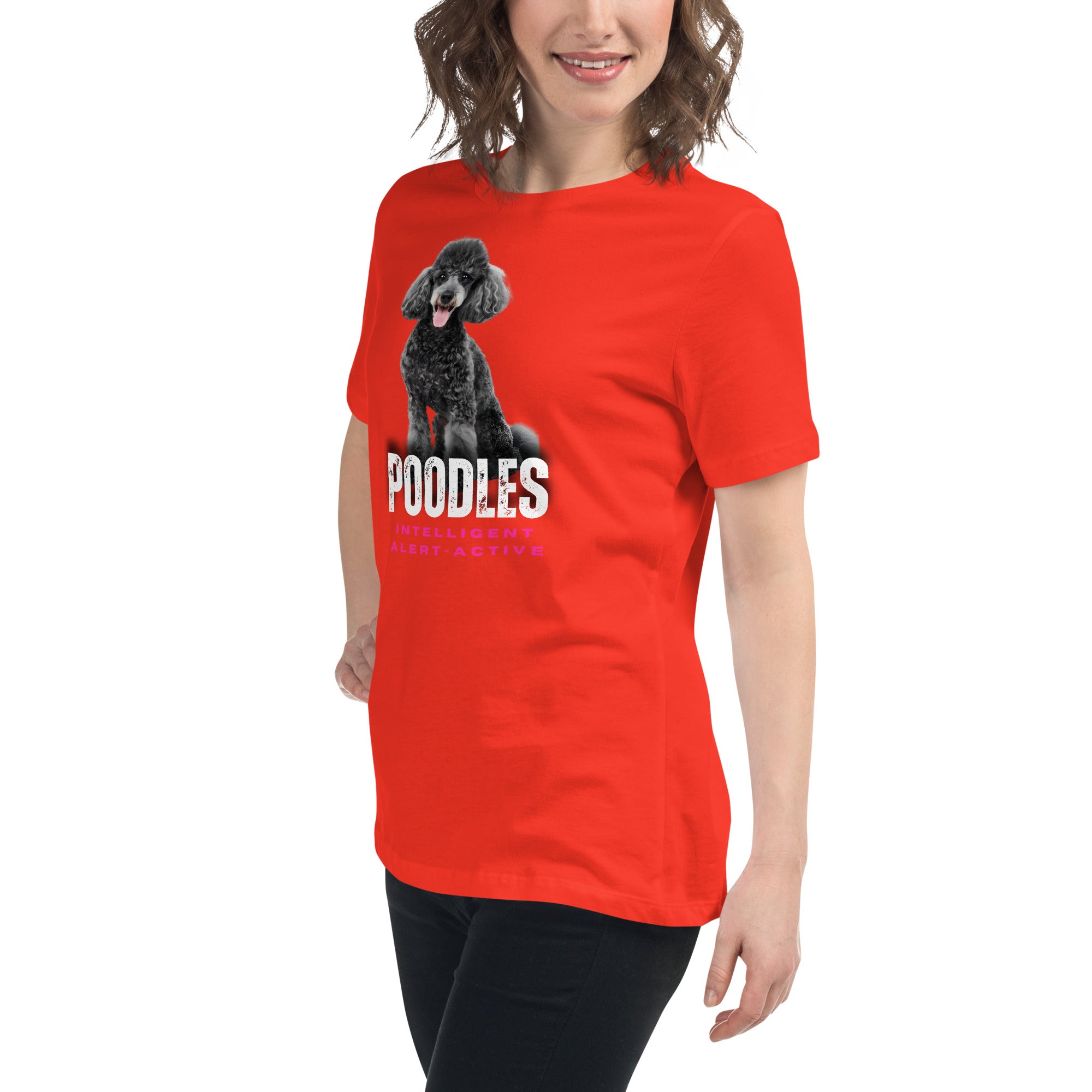 Poodle Women's Relaxed T-Shirt