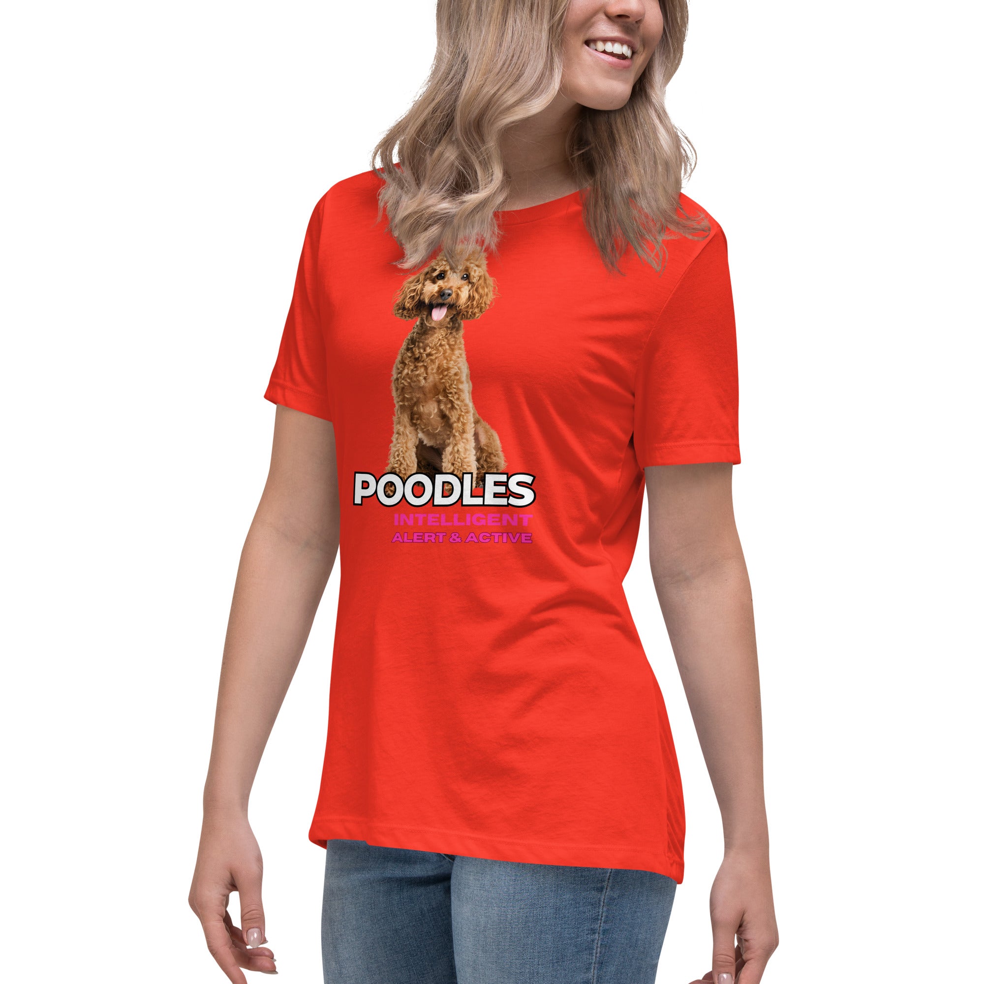 Poodle Women's Relaxed T-Shirt