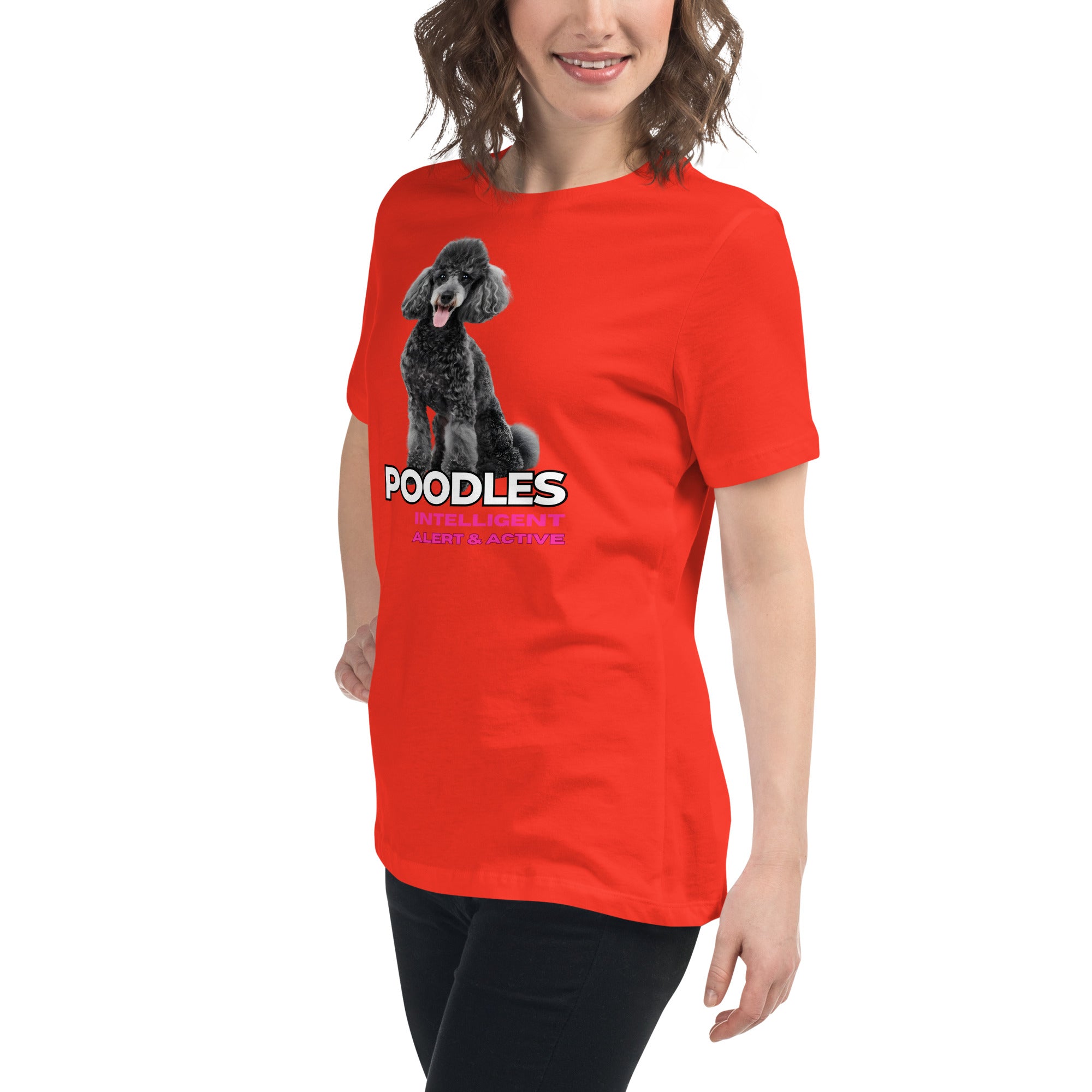 Poodle Women's Relaxed T-Shirt