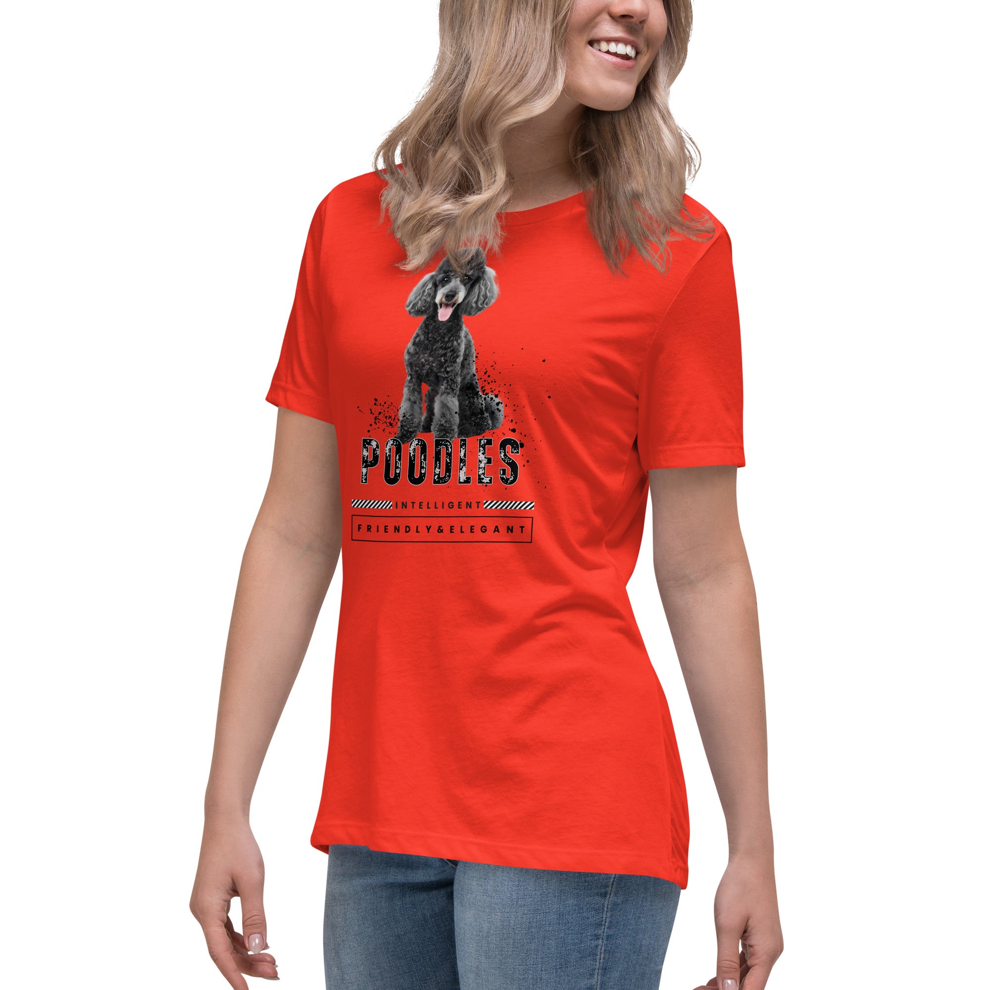 Poodle Women's Relaxed T-Shirt